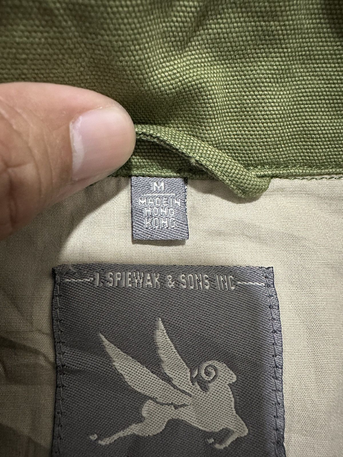 Vintage Vintage I.Spiewak and Sons M-65 Military Jacket Custom Paint Size US M / EU 48-50 / 2 - 6 Thumbnail