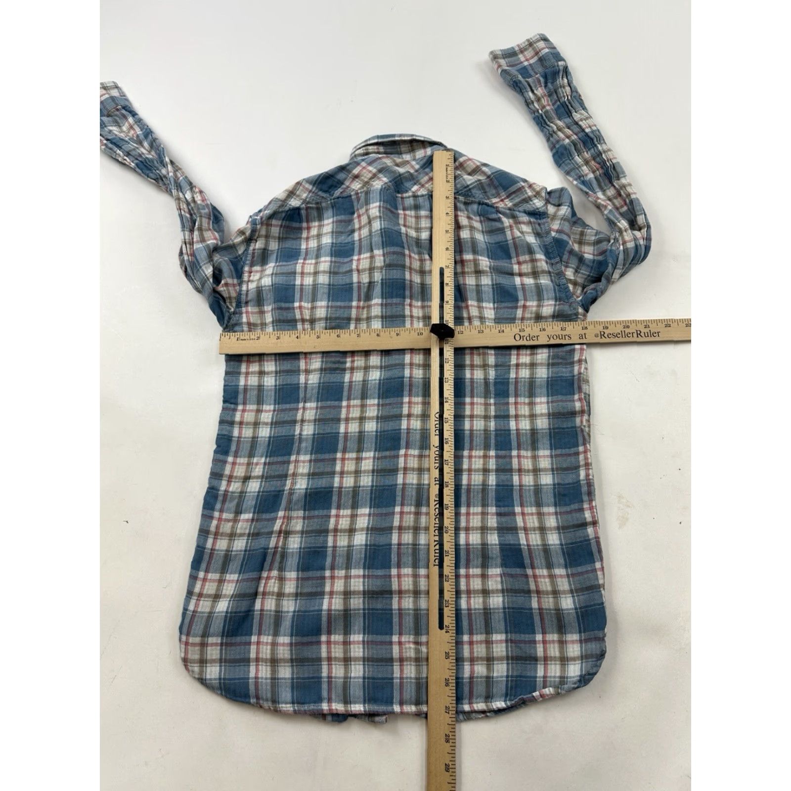 Lucky Brand Lucky Brand Shirt Mens Small Plaid Button-Up Long Sleeve Classic Size US S / EU 44-46 / 1 - 4 Thumbnail