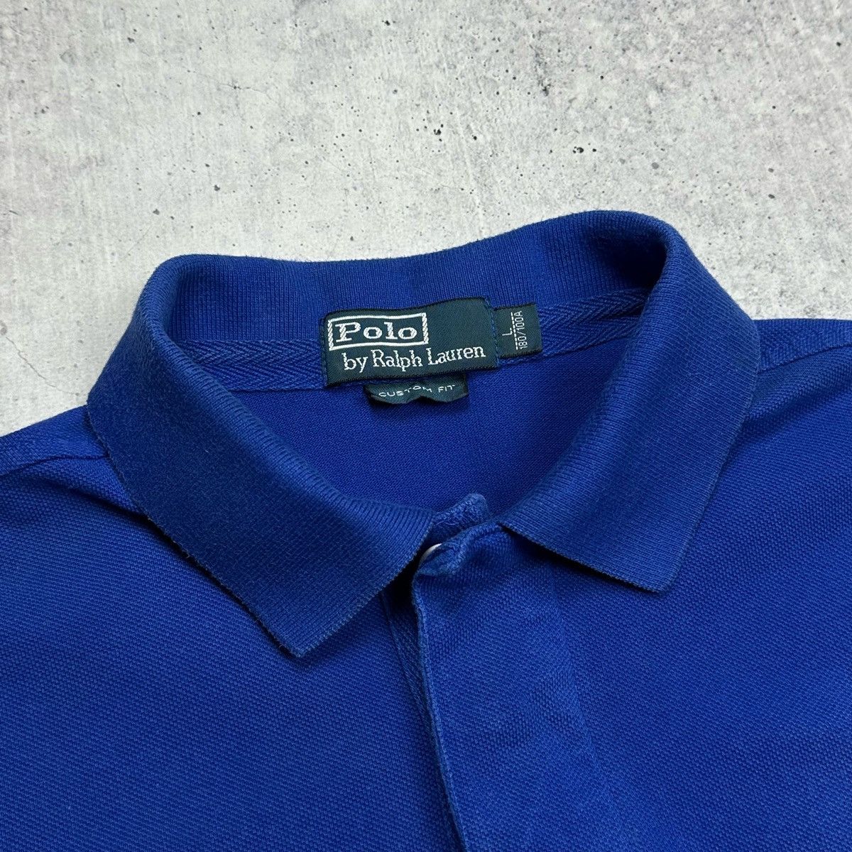 Polo Ralph Lauren × Vintage Polo Ralph Lauren Big Pony Yacht Club #3 polo t shirt blue Size US L / EU 52-54 / 3 - 4 Thumbnail