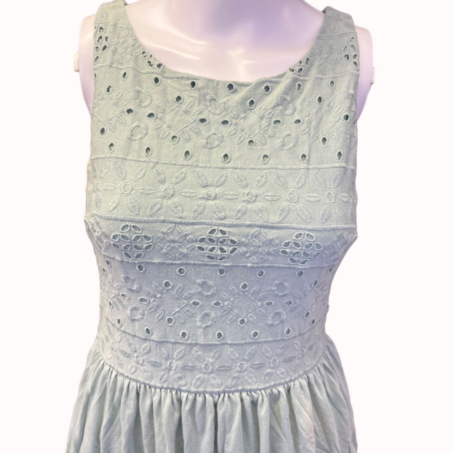 Ann Taylor Ann Taylor Loft Women's Green Mint Dress/A-Line Sz 0 SKU 510 Size XS / US 0-2 / IT 36-38 - 3 Thumbnail