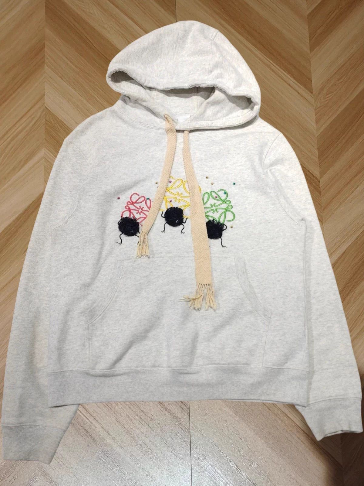 Loewe LOEWE 99 New Coal Hoodie L Size L / US 10 / IT 46 - 1 Thumbnail