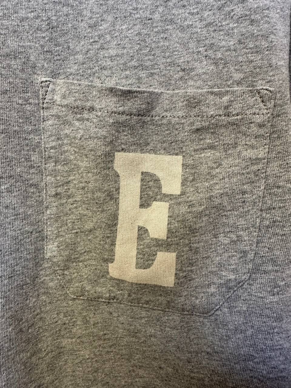 Edwin Edwin Japan Pocket Logo Long Sleeve T-Shirt Gray Crew Neck Size US XL / EU 56 / 4 - 11 Thumbnail