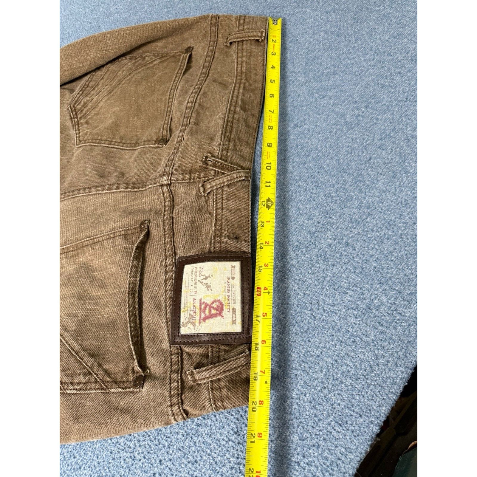 Akademiks Vtg Akademiks Jeans Mens 42x32 Brown Baggy Y2K Embroidered Size US 42 / EU 58 - 10 Thumbnail