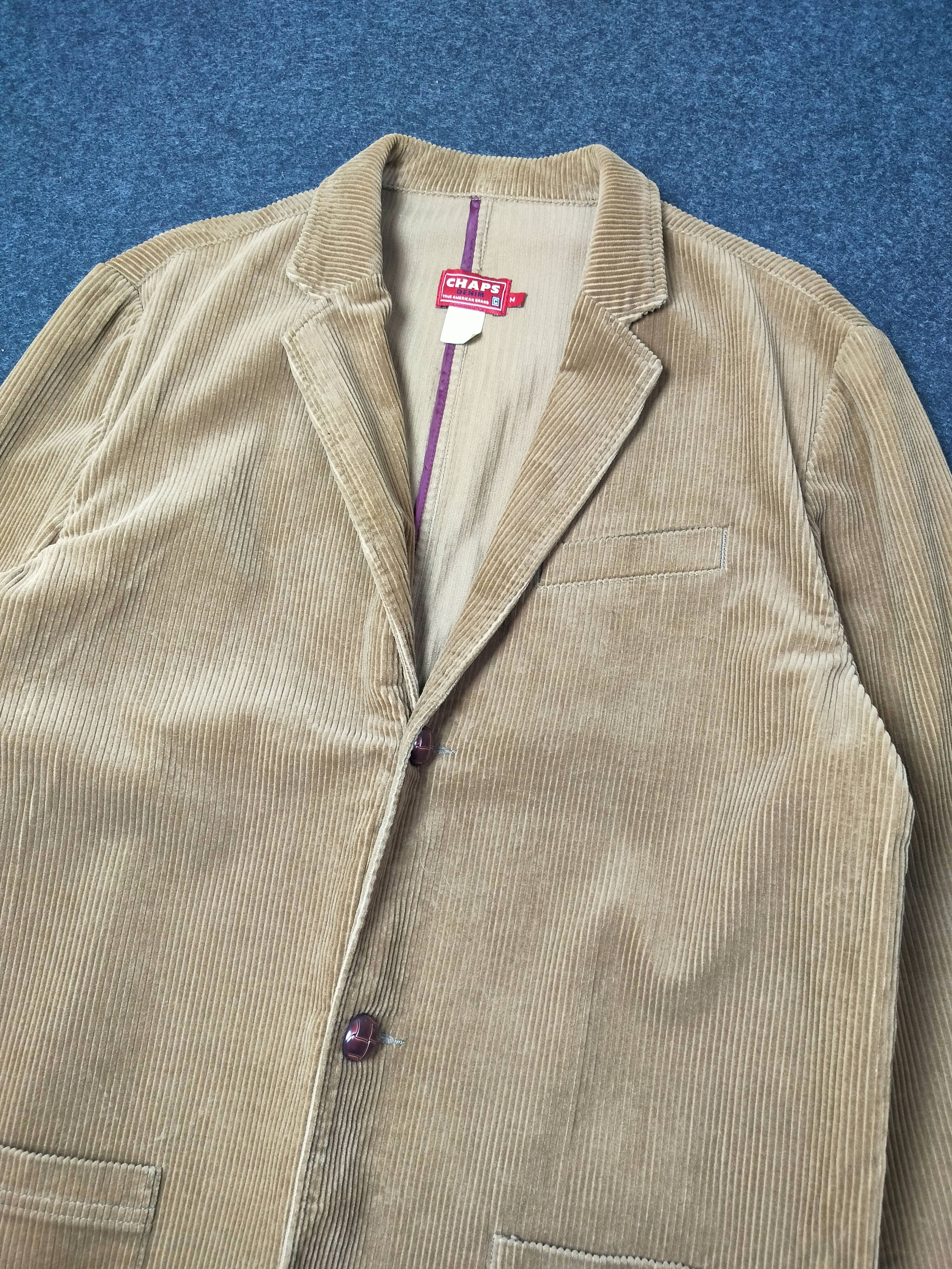 Chaps Vintage 90's Chaps Denim Corduroy Blazer Size US M / EU 48-50 / 2 - 4 Thumbnail