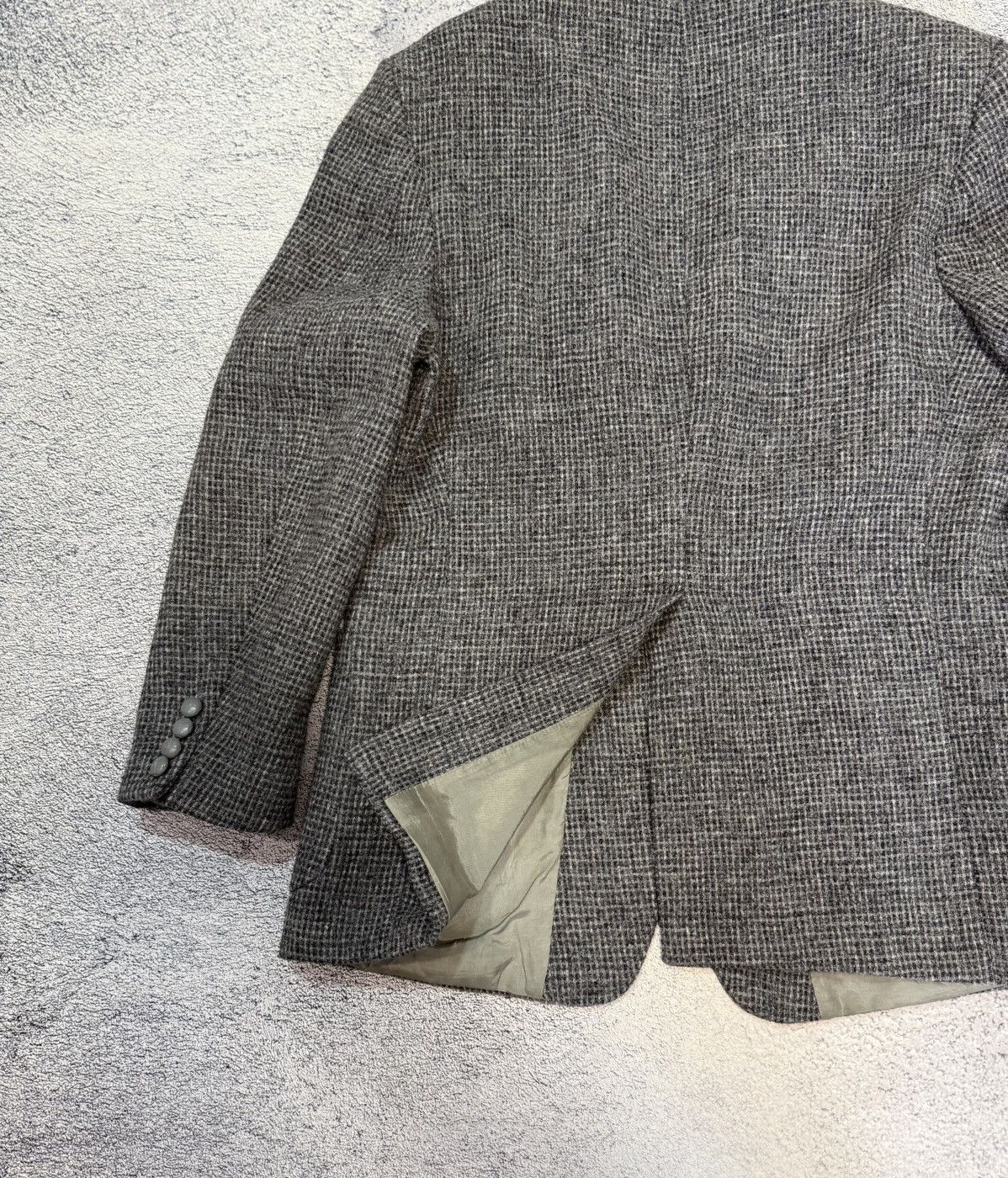 Harris Tweed Harris Tweed Blazer 100% Wool Scotland Jacket Mens L 42R Size 42R - 15 Thumbnail