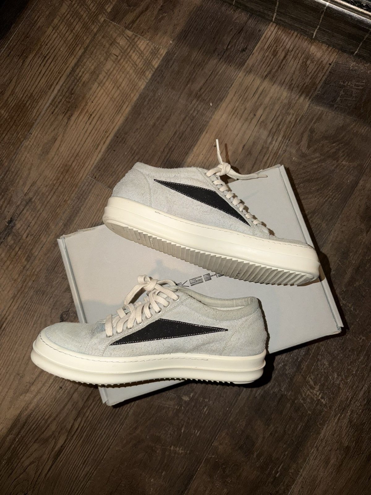 Rick Owens Drkshdw Rick Owens DRKSHDW Vintage low-top sneakers Size US 10 / EU 43 - 2 Thumbnail