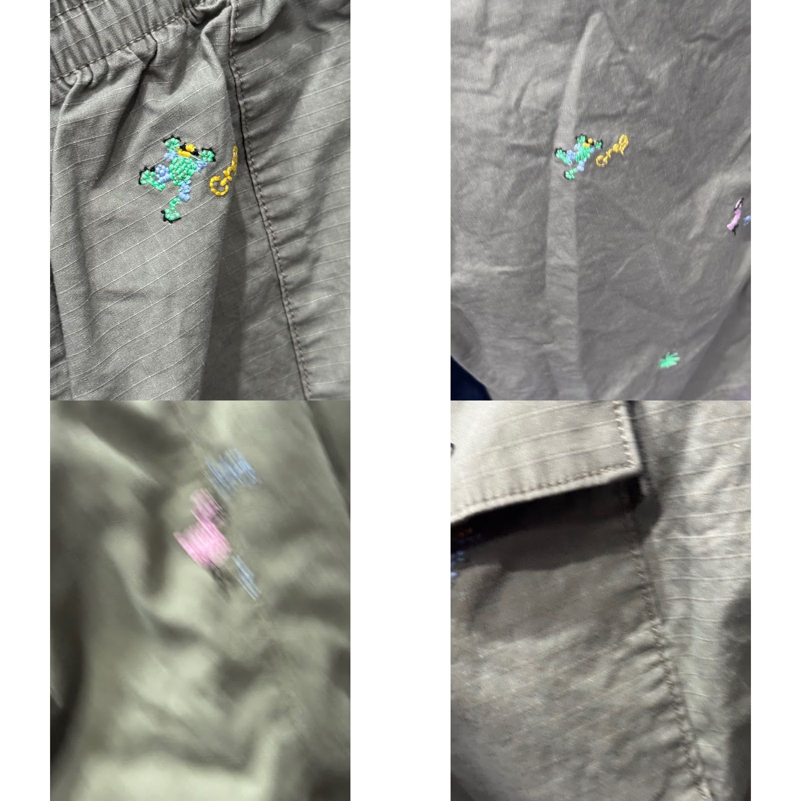 Champion Champion Pants 2XL Drawstring Peace Sign Sun Logo Stitched Rare Multicolor Mens Size US 39 - 8 Thumbnail
