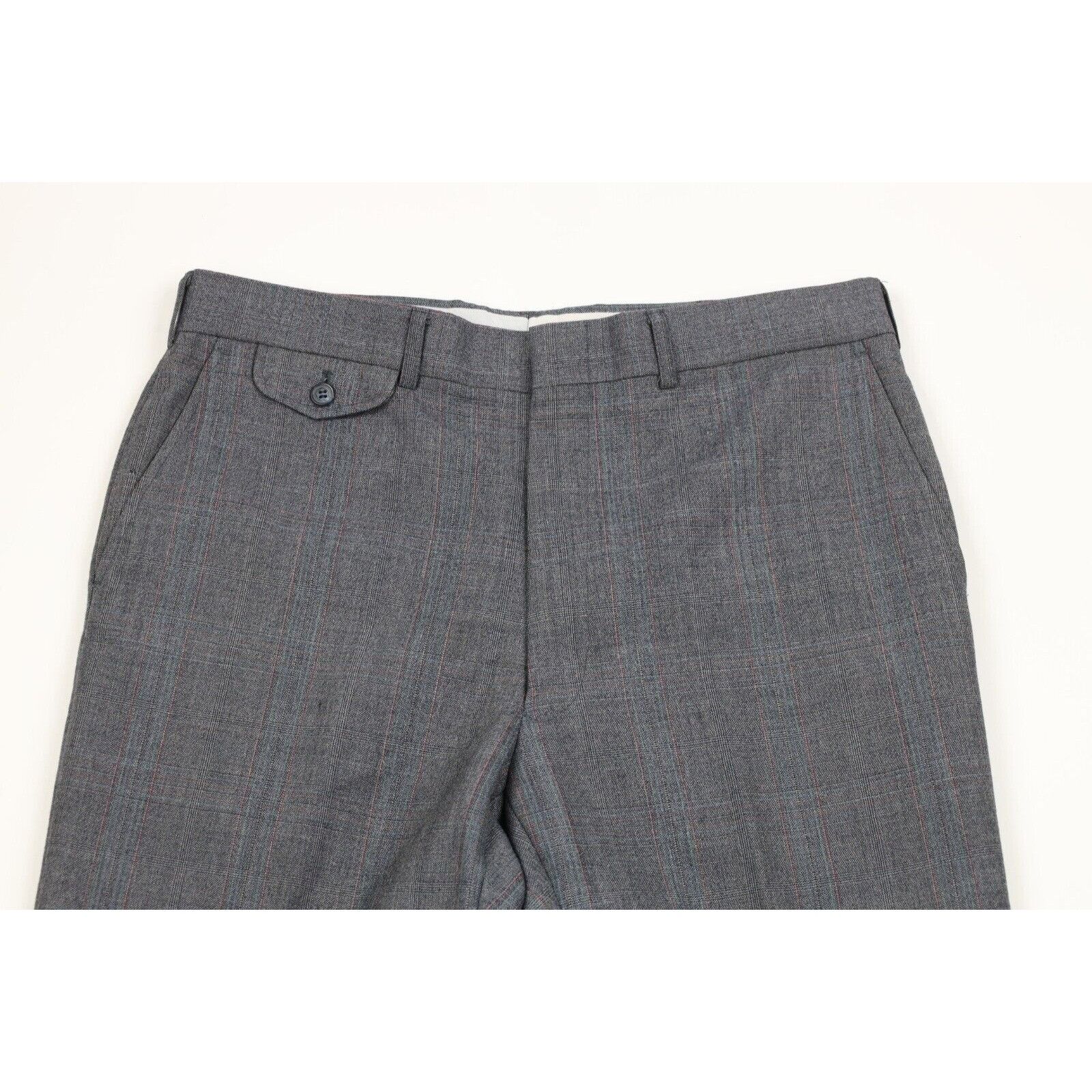 Vintage Vintage 70s Streetwear 2 Piece Wool Plaid Suit Wedding Size 40R - 10 Thumbnail