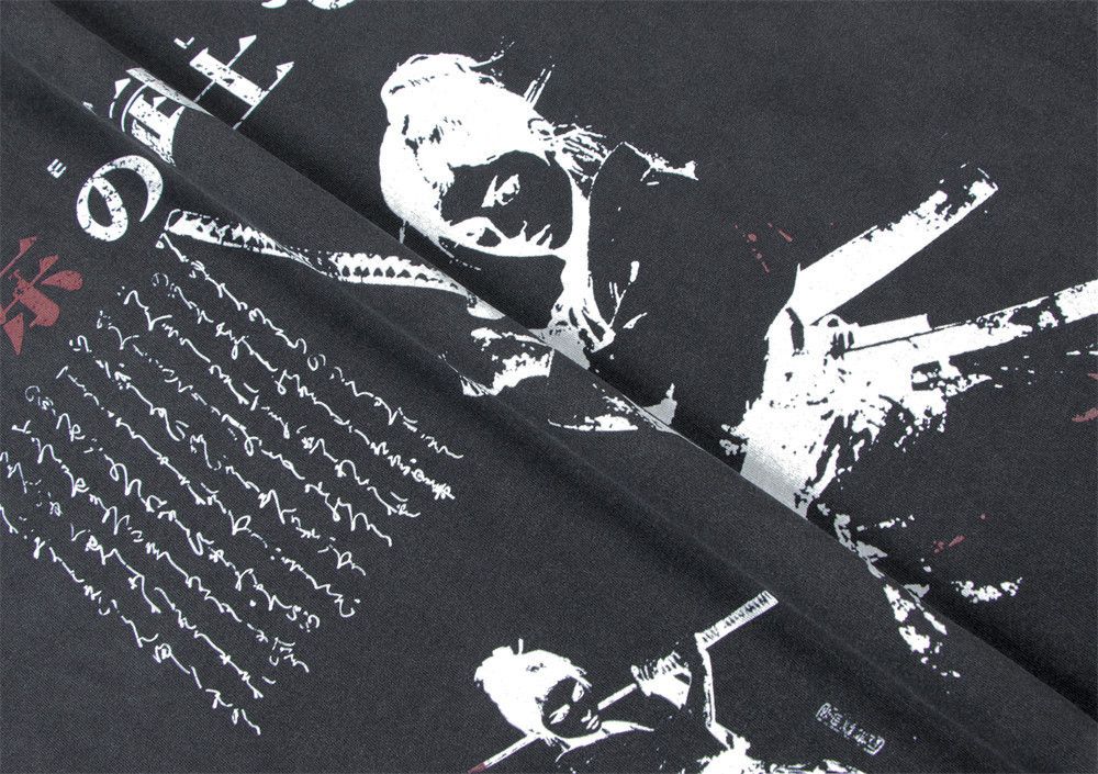 Japanese Brand × Vintage Men's street loose casual warrior character printed T-shirt Size US M / EU 48-50 / 2 - 4 Thumbnail