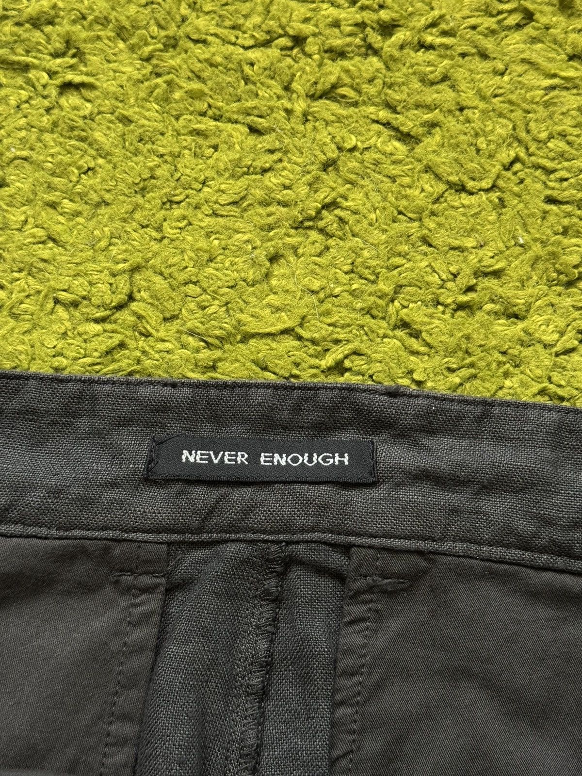 Army Of Me Never Enough avant garde linen cargo pants Size 28" / US 6 / IT 42 - 6 Thumbnail