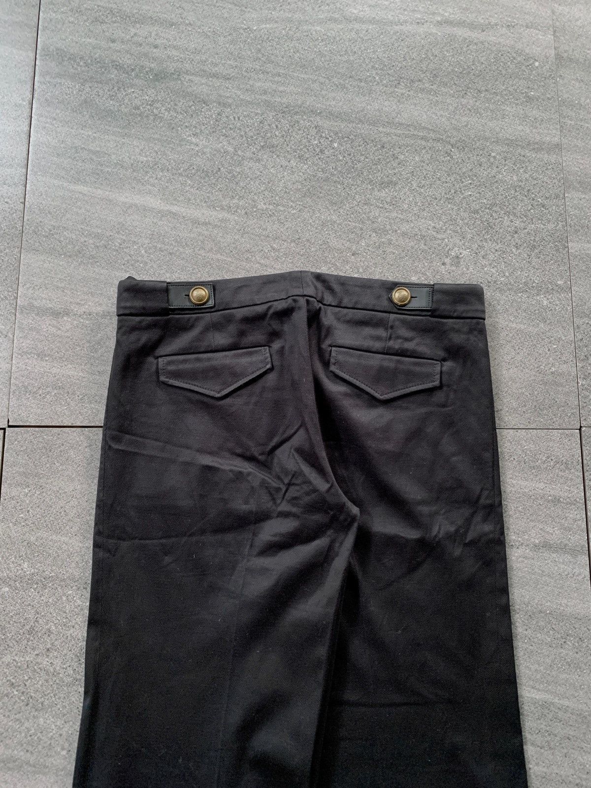Gucci FREE TAX! Flared Belted Trousers By Gianni Frida Size US 31 - 6 Thumbnail