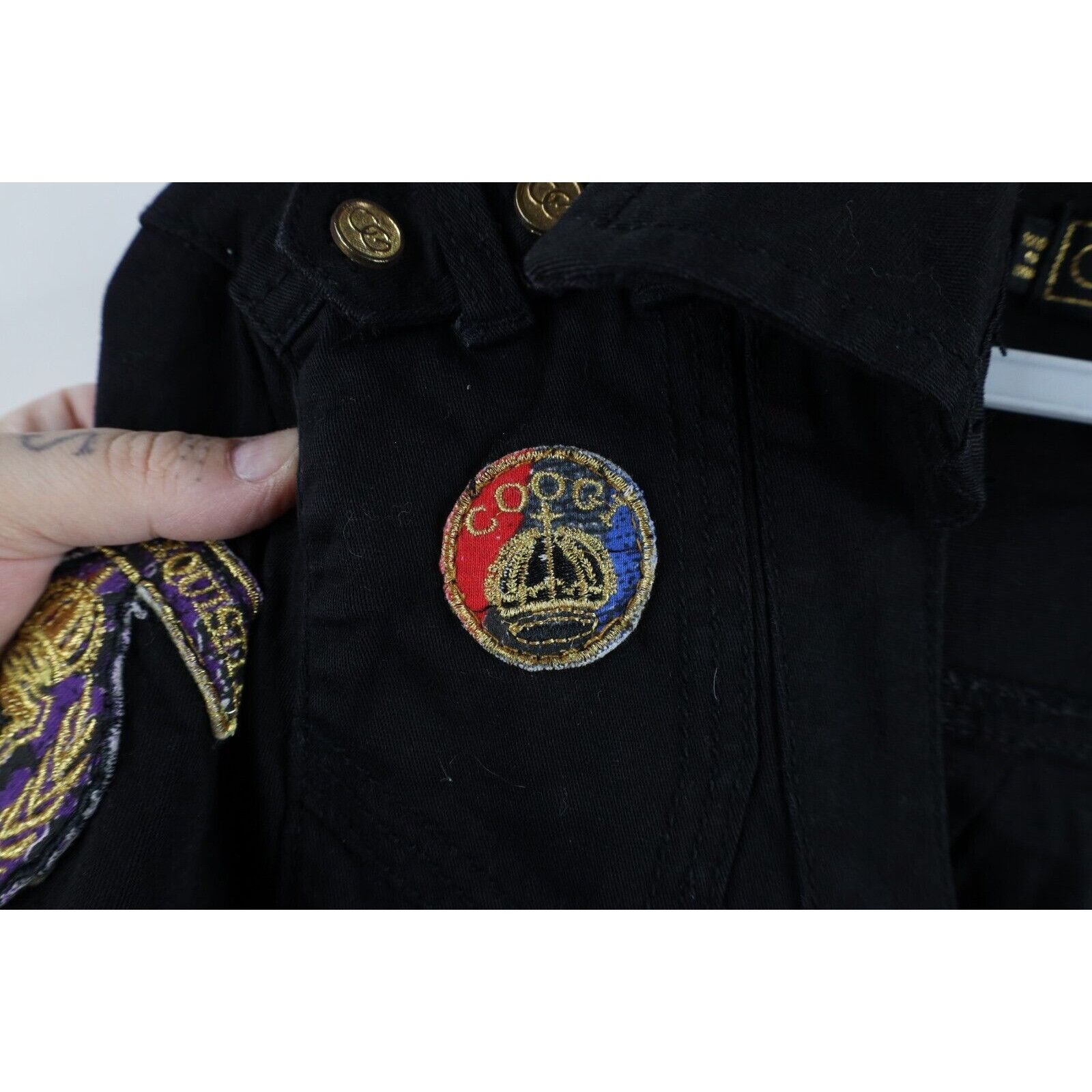 Coogi × Vintage Deadstock Vintage Y2K Coogi Stretch Denim Coveralls Size M / US 6-8 / IT 42-44 - 9 Thumbnail