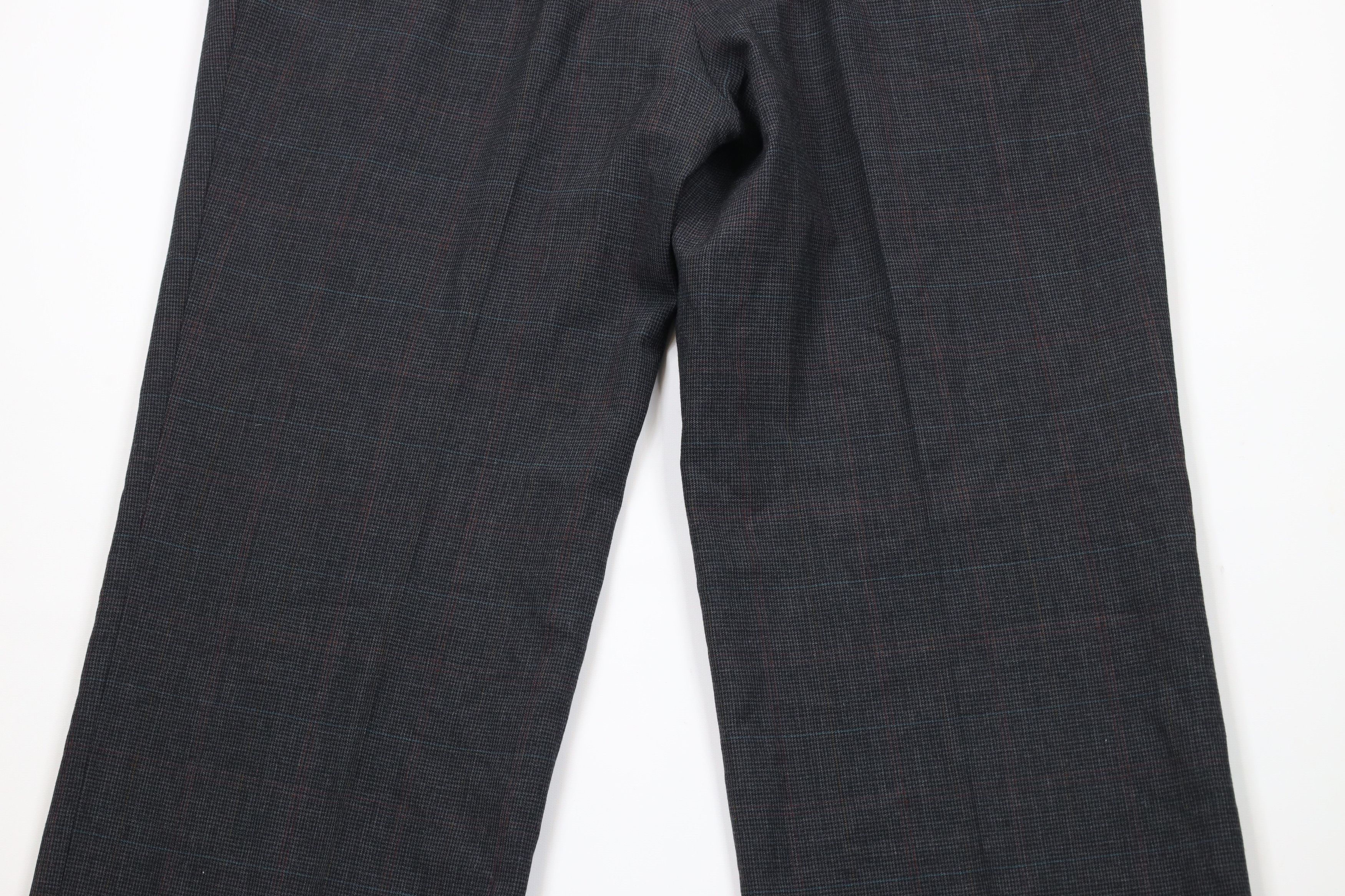 Vintage Vintage 70s Streetwear Houndstooth Wide Bell Bottoms Pants Size US 36 / EU 52 - 11 Thumbnail