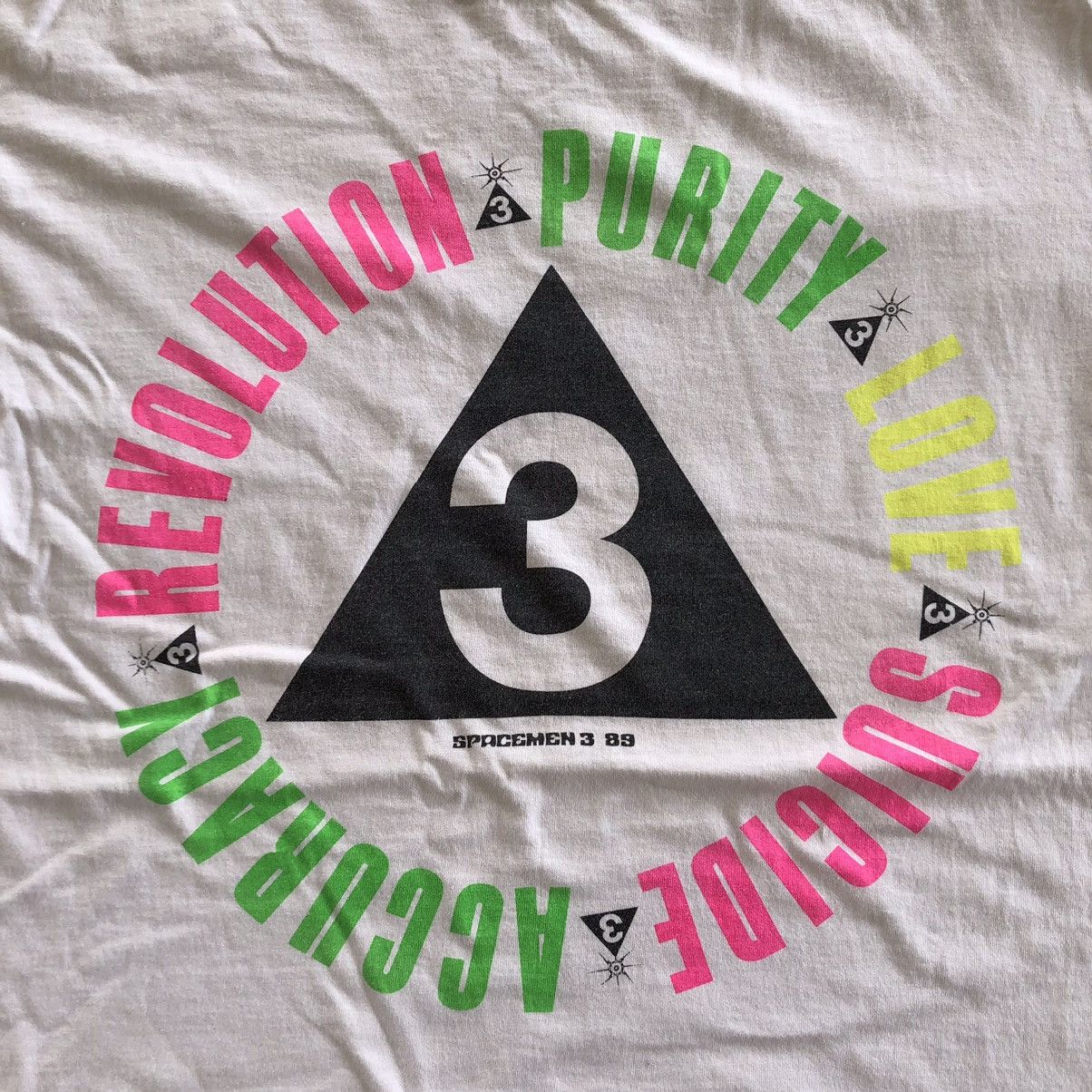 Band Tees × Vintage SPACEMEN 3 1989 Revolution Spiritualized Vintage T-Shirt Size US XL / EU 56 / 4 - 5 Thumbnail