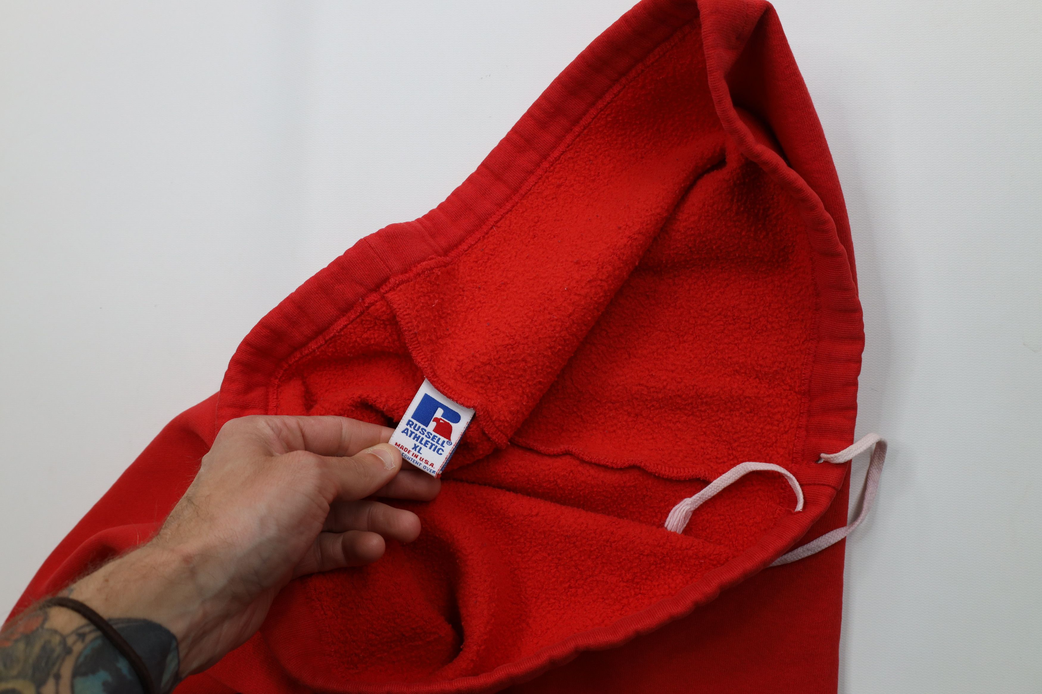 Russell Athletic Vintage 80s 90s Russell Athletic Sweatpants Joggers Red USA Size US 38 / EU 54 - 8 Thumbnail