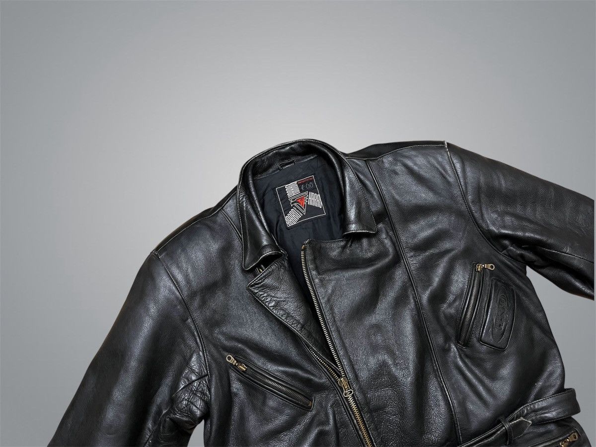 Other Harro Biker Collection 2000 Vintage Leather Jacket (XXL) Size US XXL / EU 58 / 5 - 5 Thumbnail