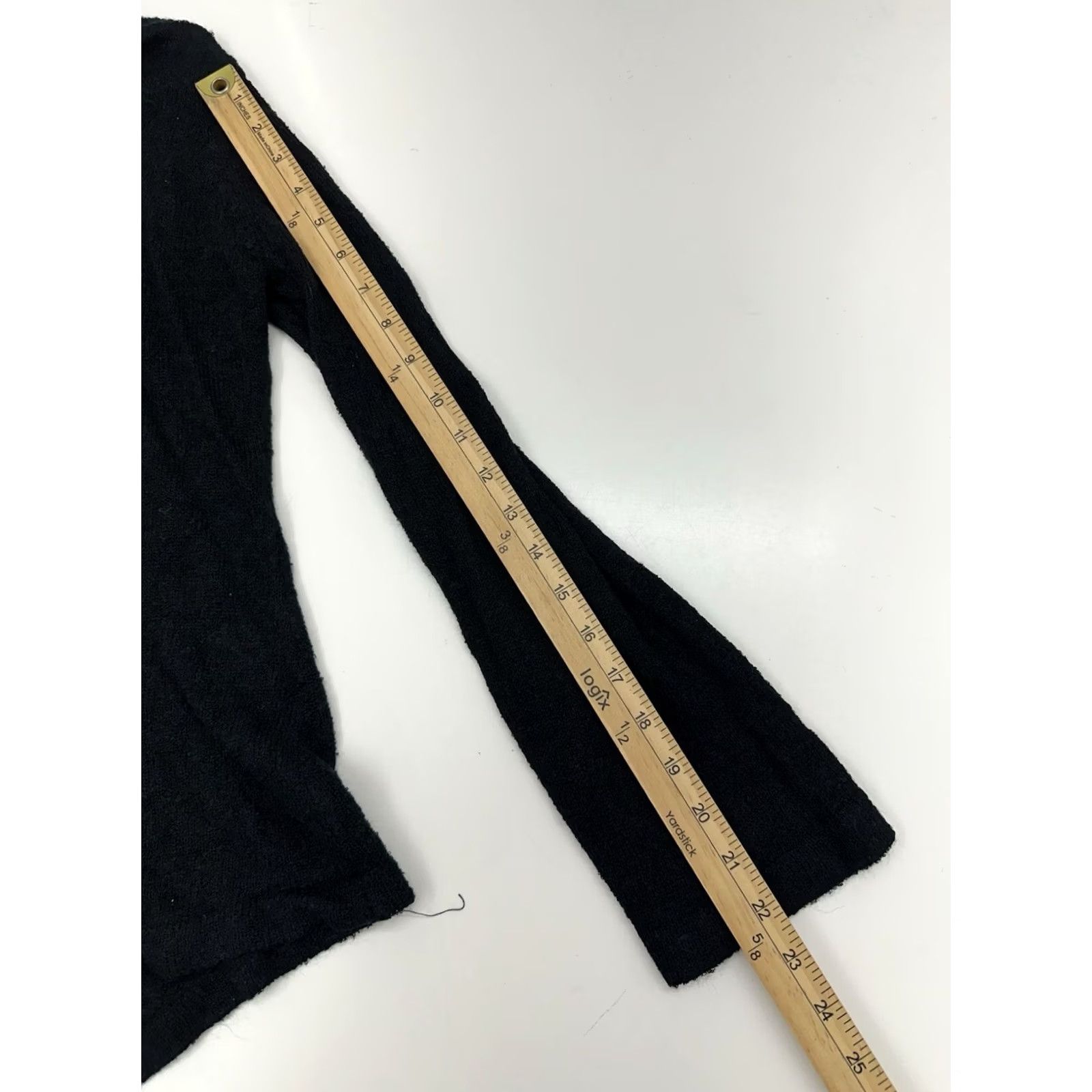 Vintage VINTAGE Beldoch Cardigan Womens Large Black Open Front VTG Size L / US 10 / IT 46 - 7 Thumbnail