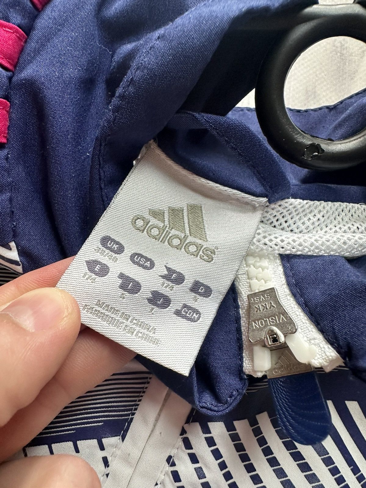 Adidas × Vintage Vintage adidas Olympique Lyonnais soccer jacket size S/M Size US M / EU 48-50 / 2 - 7 Thumbnail