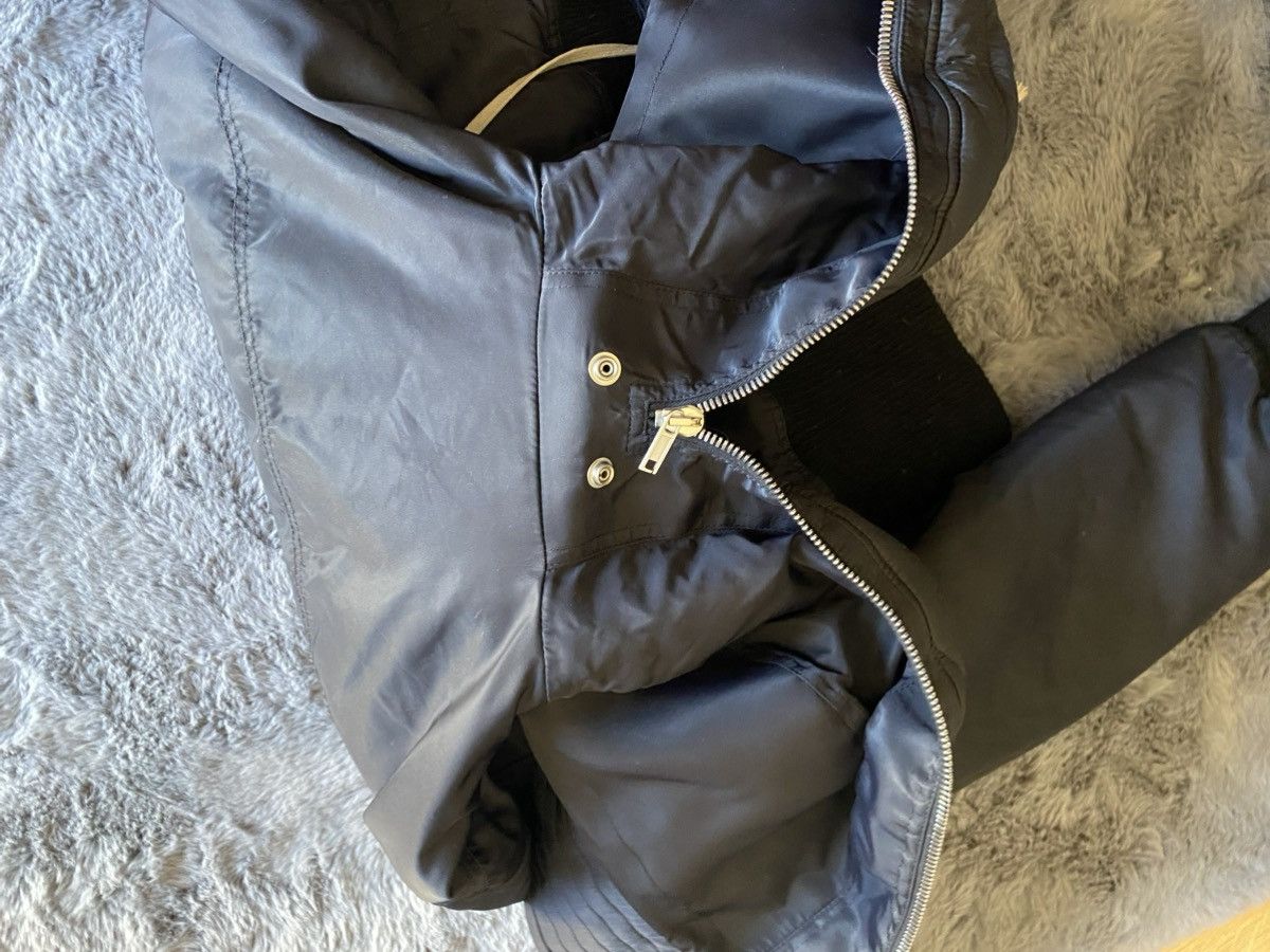 Rick Owens Rick Owens F/W 23 Luxor Cropped Flight Bomber Jacket Size US S / EU 44-46 / 1 - 6 Thumbnail