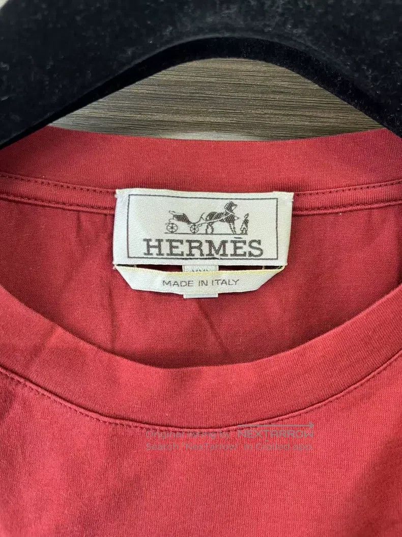 Hermes Hermes Horse pattern short-sleeved T-shirt Size US XXL / EU 58 / 5 - 3 Thumbnail