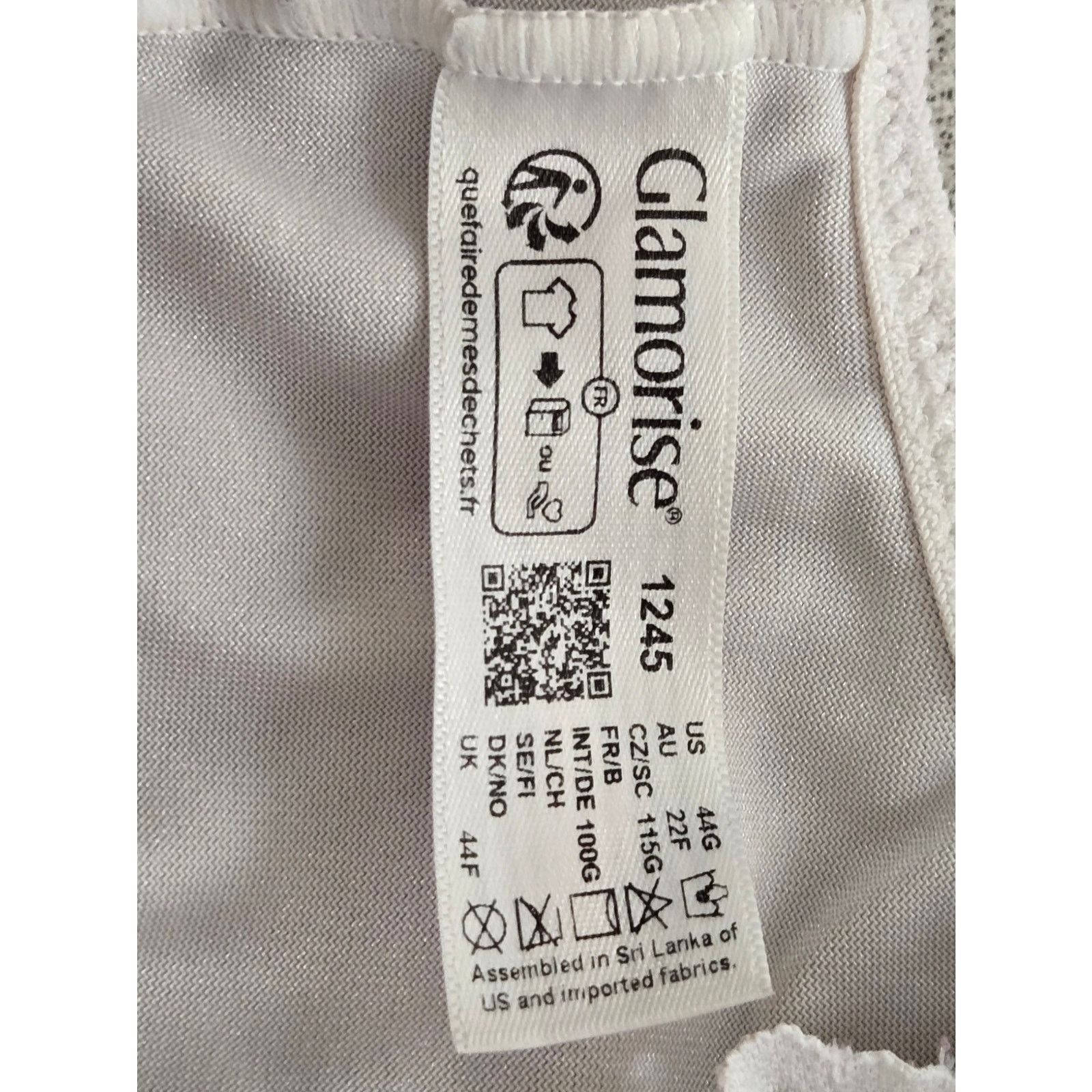 Other Shein White Plus Size Push Up Bra Without Underwire 42C NIB Size 4XL / US 24-26 - 3 Thumbnail