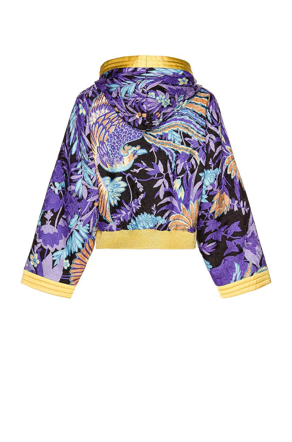 Saint Laurent Paris o1bcso1str0924 Kimono Teddy Jacket in Multicolor Size US L / EU 52-54 / 3 - 2 Thumbnail