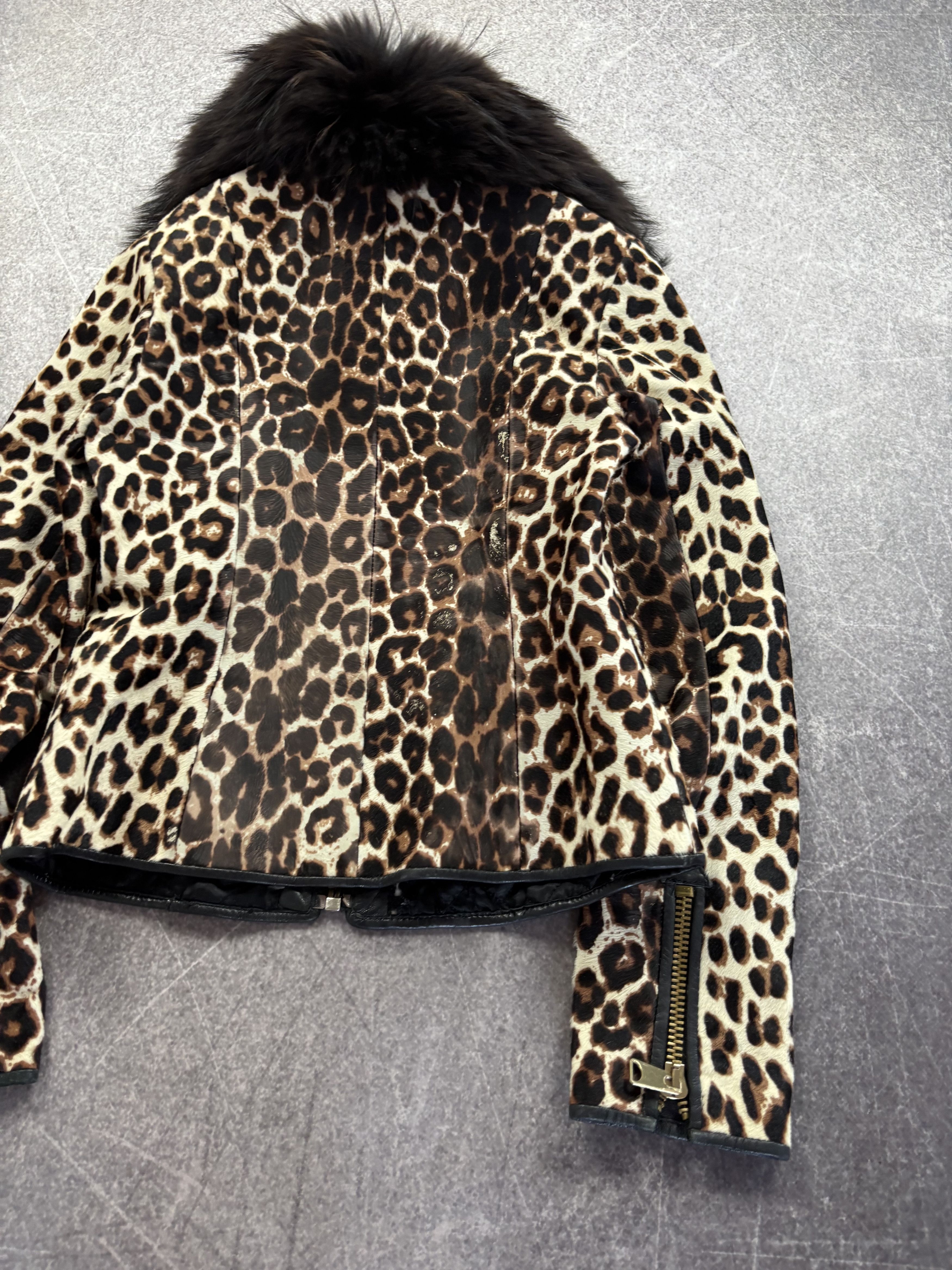 Raf Simons Cropped Fur/Leather Rick Owen’s LGB Kmrii Style Jacket Size US S / EU 44-46 / 1 - 5 Thumbnail