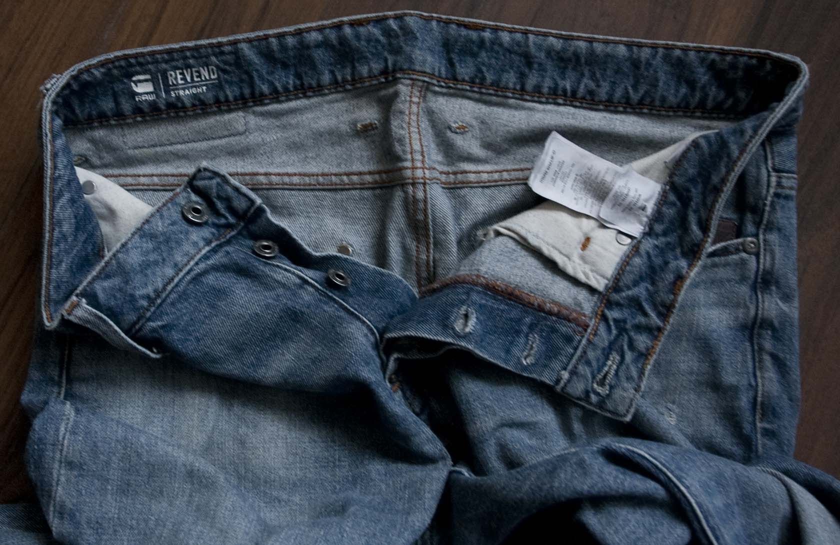 G-Star G Star Jeans Revend Straight Size 34x29.5 Blue Size US 34 / EU 50 - 8 Thumbnail