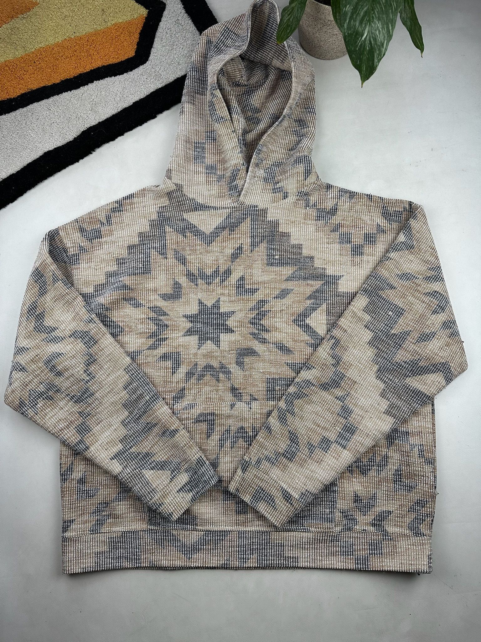 Jaded London Kapital style Hoodie Aztec western all over print Size US XL / EU 56 / 4 - 5 Thumbnail