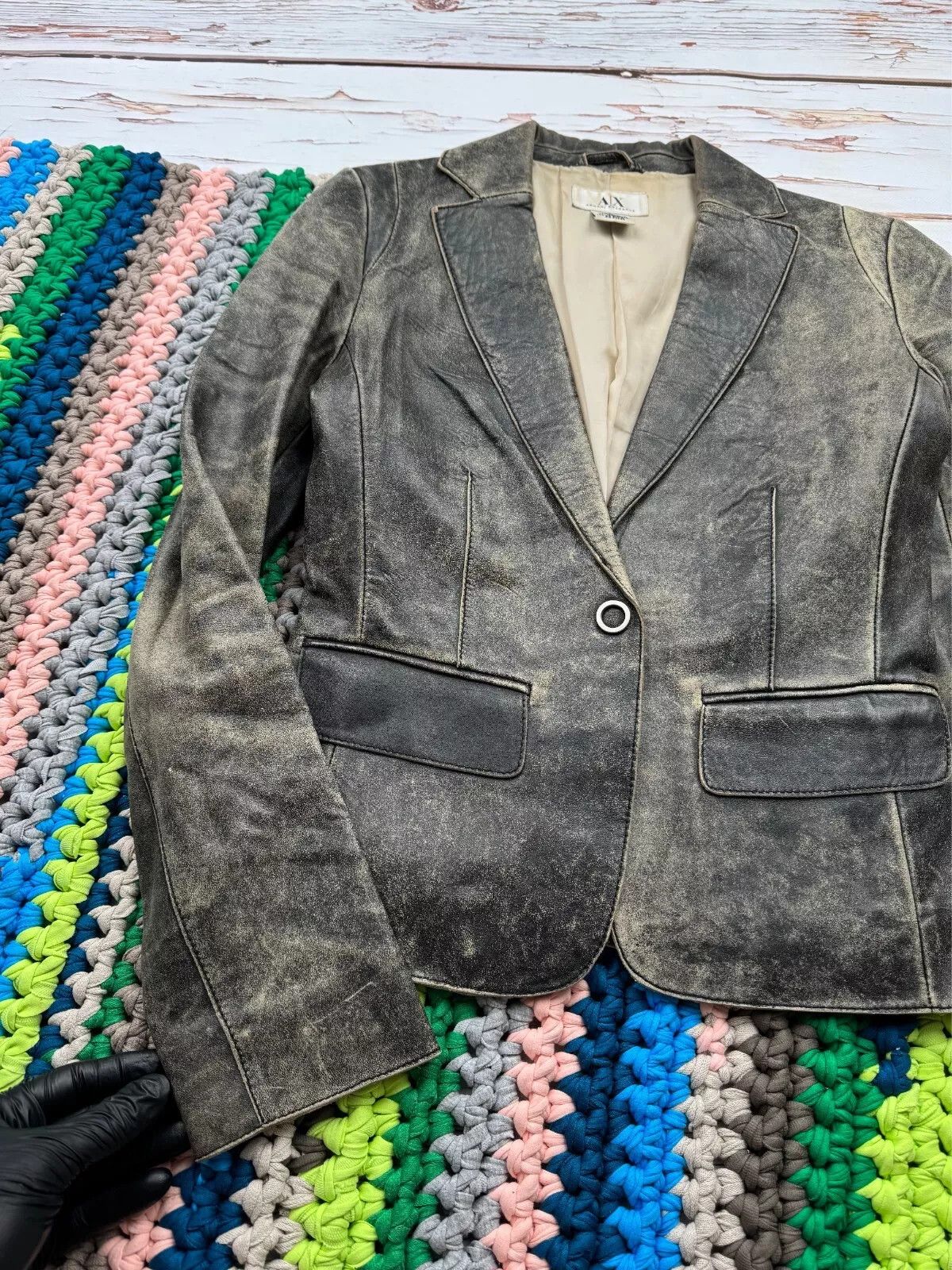 Armani Exchange Armani Exchange Vintage Jacket (V27) Size S / US 4 / IT 40 - 2 Thumbnail