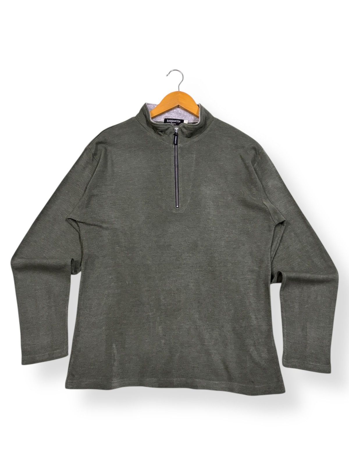 Needles × Sasquatchfabrix Japanese Brand Sasquatch 1/4 Zip Technical Knitted Sweater Size US M / EU 48-50 / 2 - 3 Thumbnail