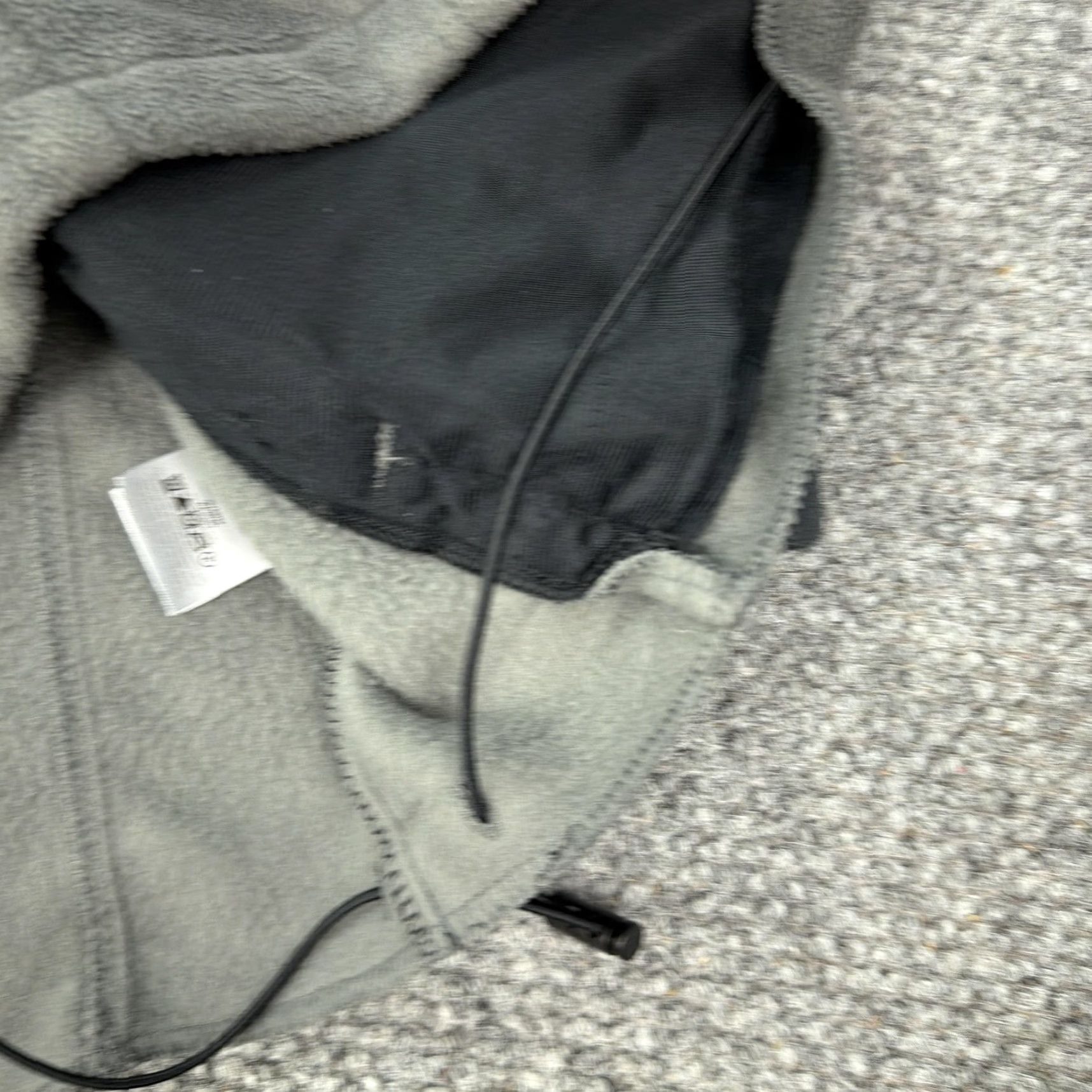 Vintage Columbia Fleece Jacket Mens XL Gray Black Full Zip Stand Collar Pockets Outdoor Size US XL / EU 56 / 4 - 6 Thumbnail