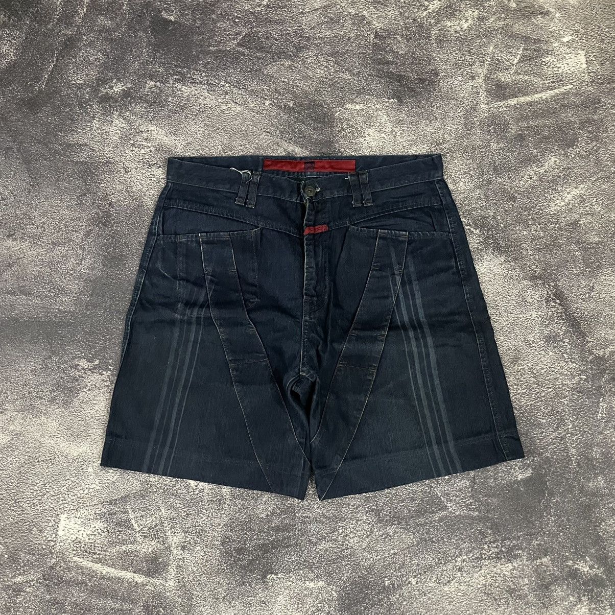 If Six Was Nine × Marithe + Francois Girbaud × Vintage 90's Marithe francois girbaud jorts Size US 32 / EU 48 - 1 Thumbnail