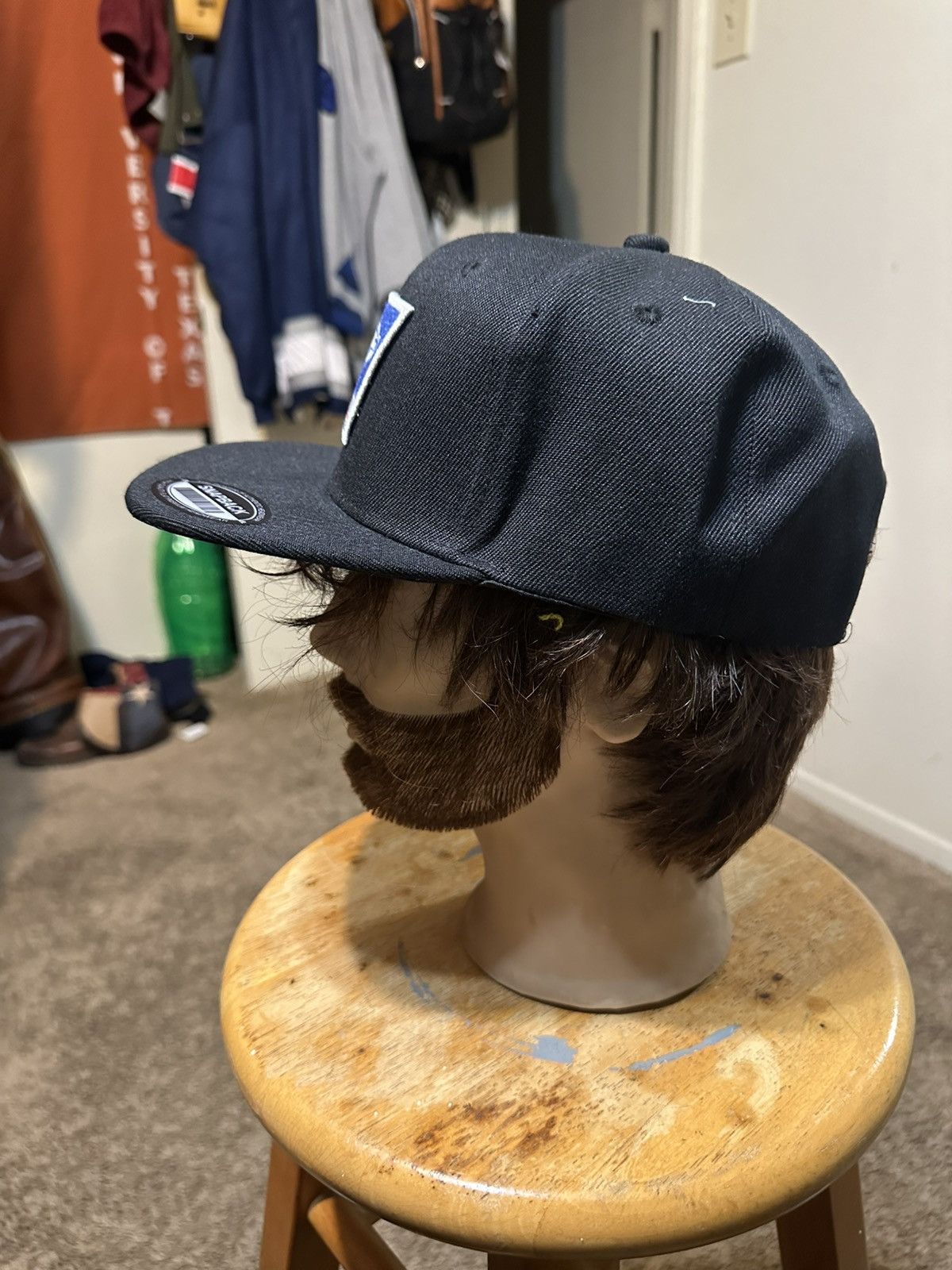 Anti Social Social Club Vintage USPS Mailman “triple black” hat 00s Size ONE SIZE - 5 Thumbnail