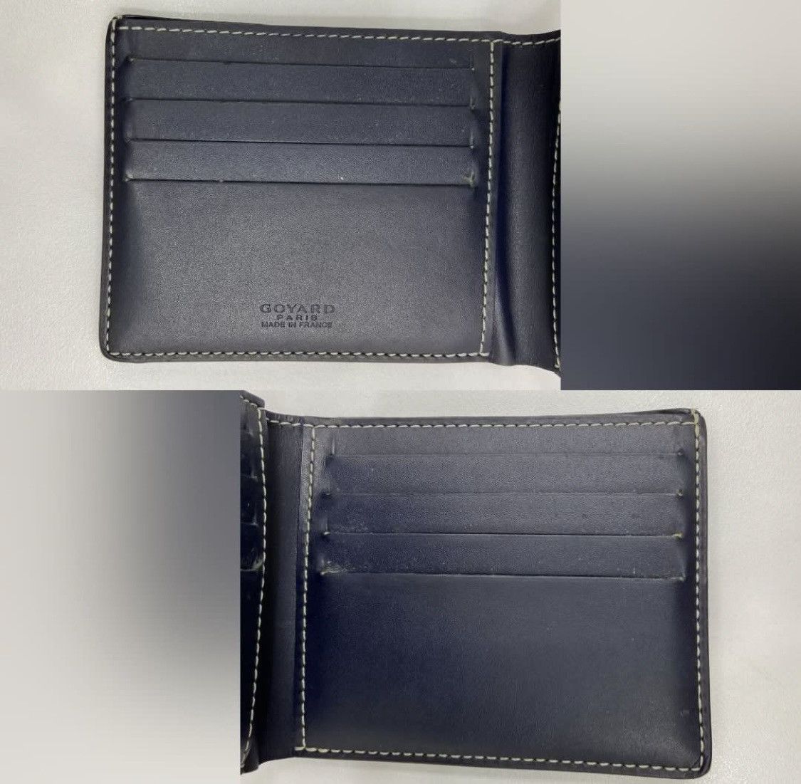 Goyard Goyard bifold blue monogram wallet Size ONE SIZE - 6 Thumbnail