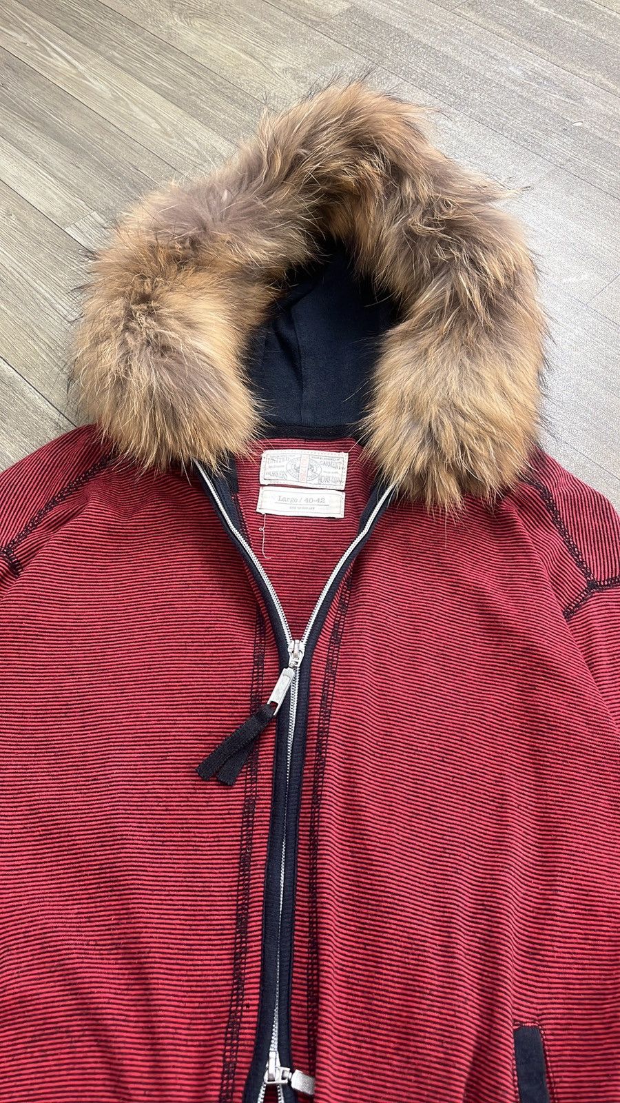 Hysteric Glamour Y2K Kurt Cobain Style Kmrii Ifsixwasnine Lgb Fur Zip Hoodie Size US M / EU 48-50 / 2 - 6 Thumbnail