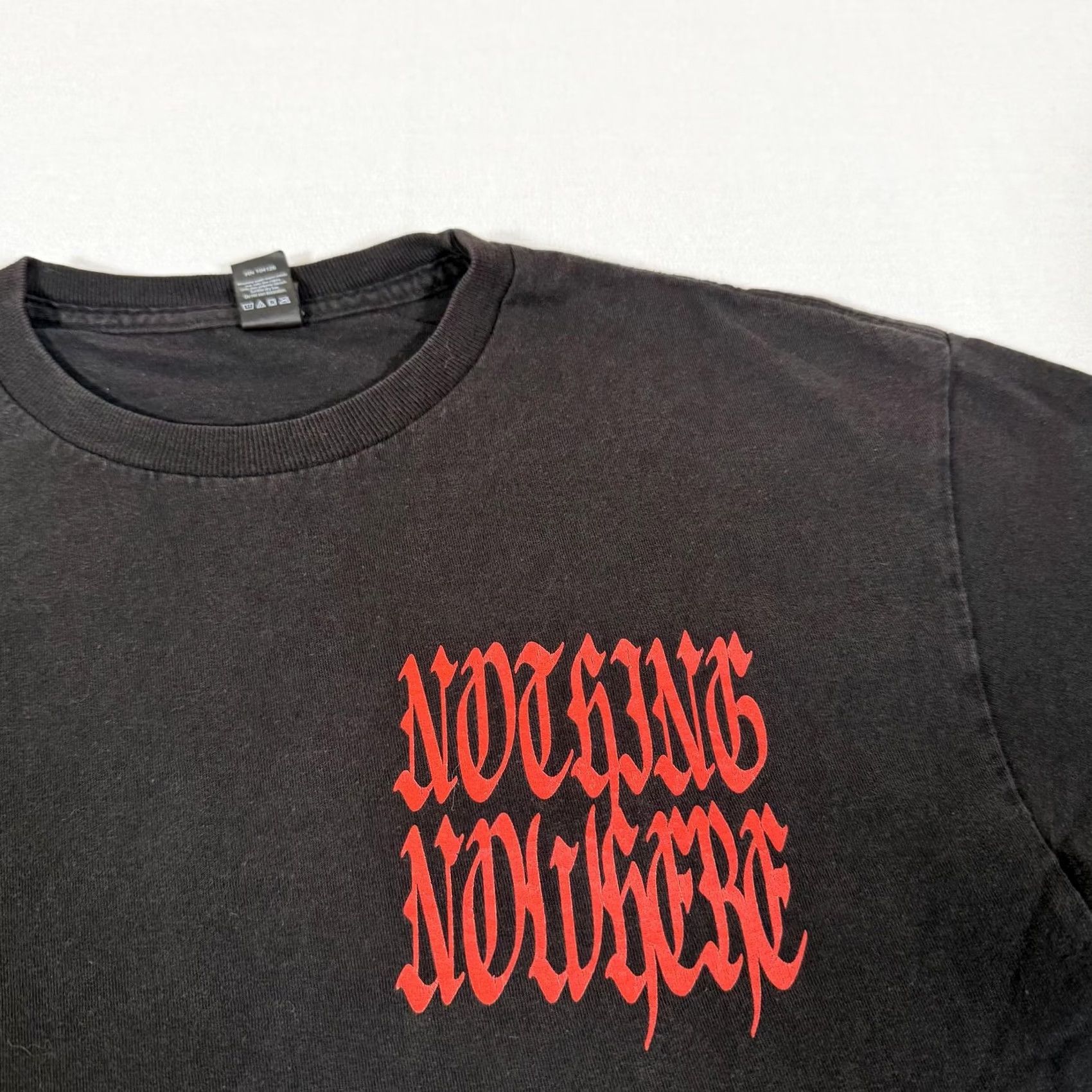 Tultex Nothing Nowhere Shirt Mens M Black Emo Rap Band Music Concert Tour Tee Size US M / EU 48-50 / 2 - 6 Thumbnail