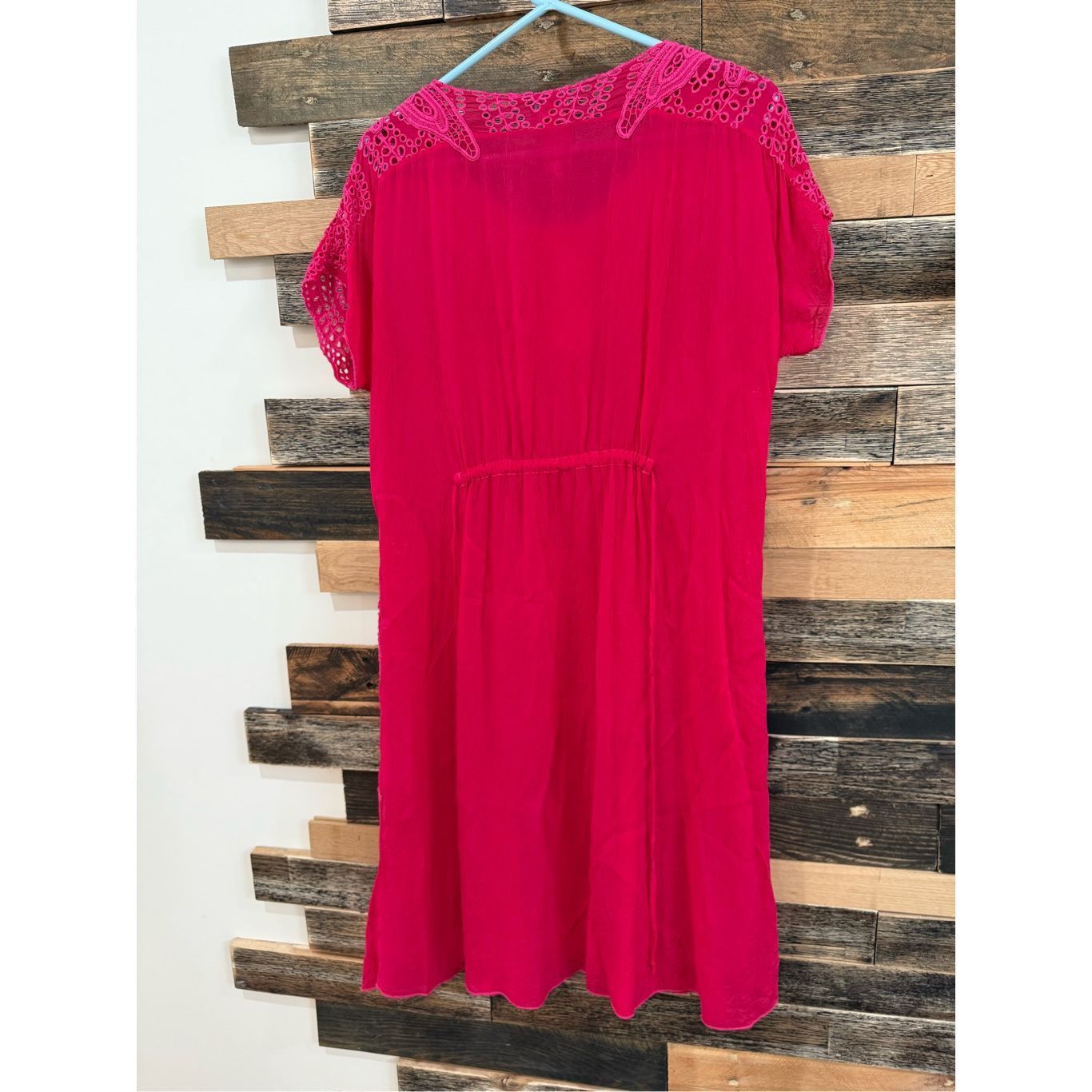 Johnny Was Johnny Was bright pink midi dress sz L Size L / US 10 / IT 46 - 2 Thumbnail