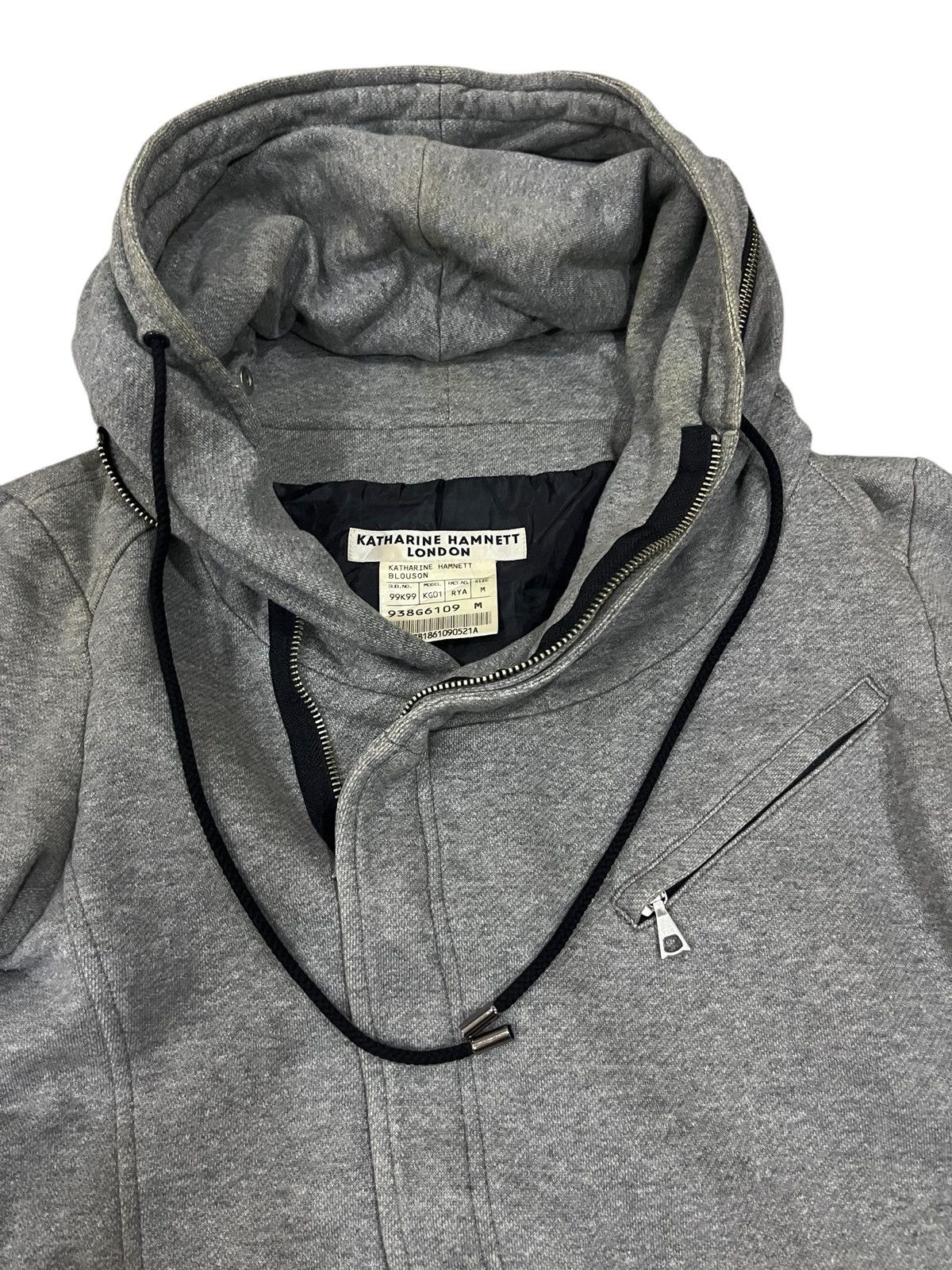 Katharine Hamnett London KATHARINE HAMNET LONDON BLOUSON JAKET HOODIES ZIPPER Size M / US 6-8 / IT 42-44 - 4 Thumbnail