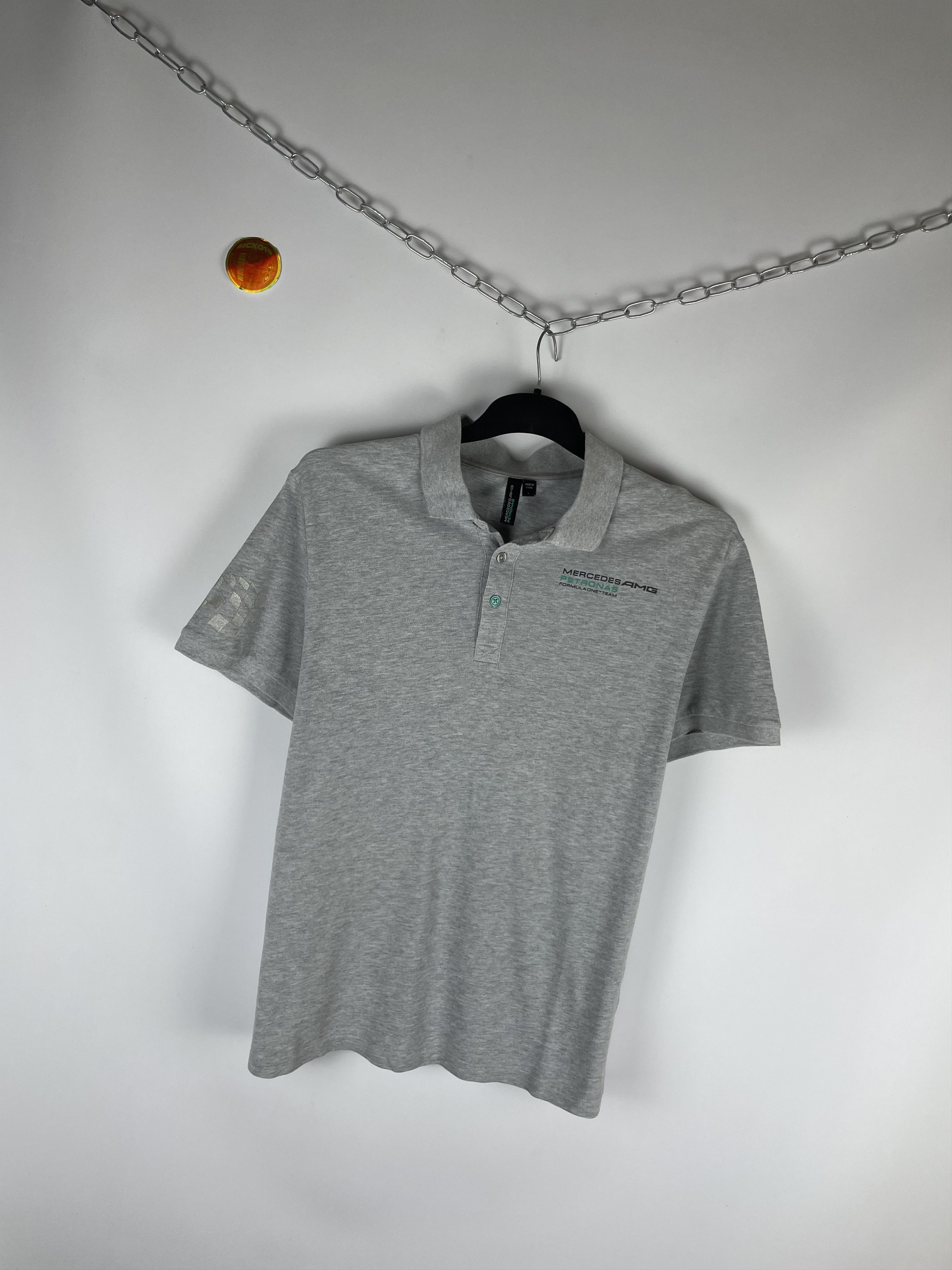 Mercedes-Benz × Vintage Mersedes Benz AMG shirt polo Petronas Size US L / EU 52-54 / 3 - 2 Thumbnail