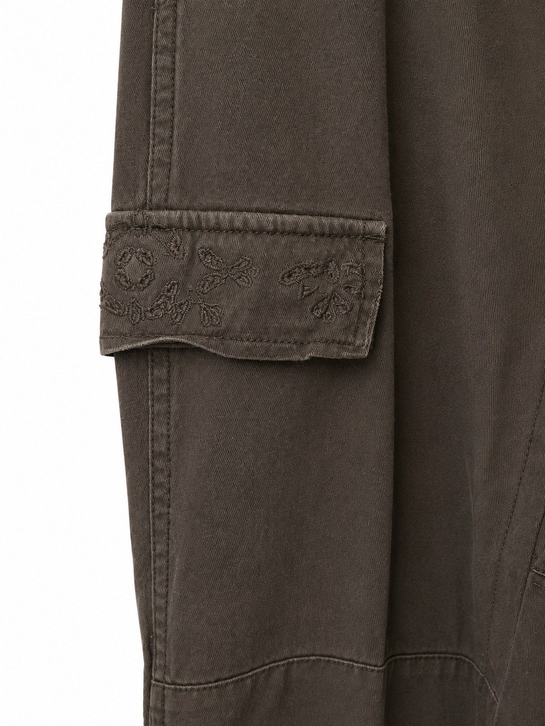 Other Da-Nang Embroidered Cargo Pants | Y2K Military Boho Style Size 28" / US 6 / IT 42 - 5 Thumbnail