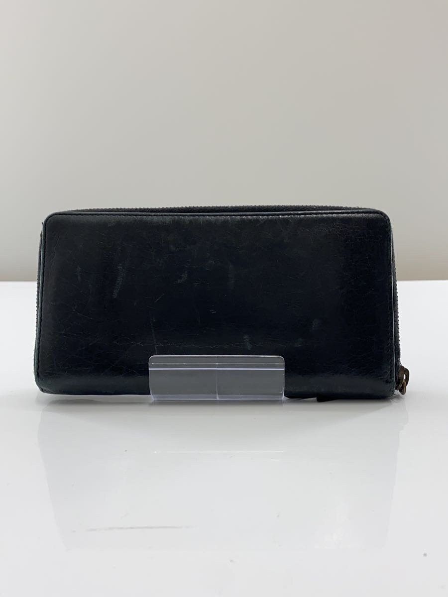 Balenciaga Balenciaga Leather Long Wallet Black Size ONE SIZE - 2 Thumbnail