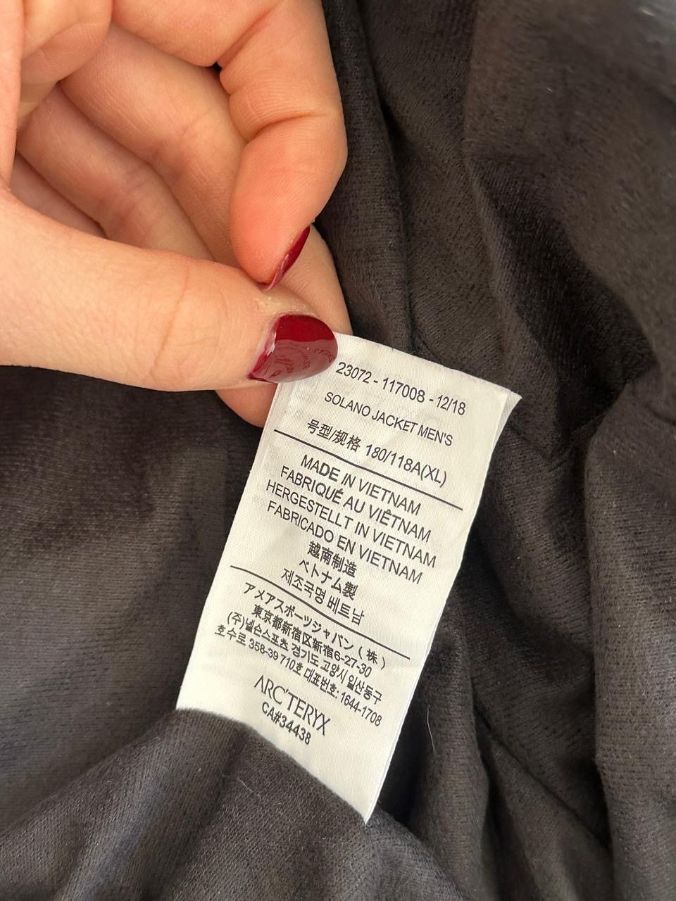 Arc'teryx ARCTERYX SOLANO GORETEX INFINIUM Size US XL / EU 56 / 4 - 3 Thumbnail