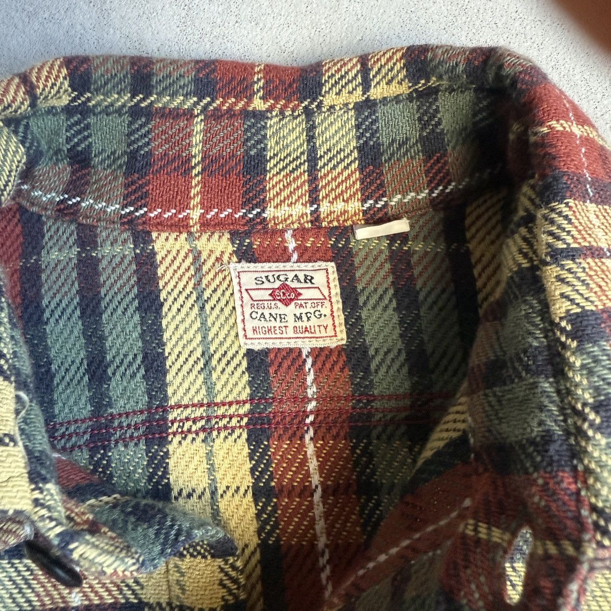 Sugar Cane Sugar Cane Flannel Work Shirt Size US S / EU 44-46 / 1 - 4 Thumbnail