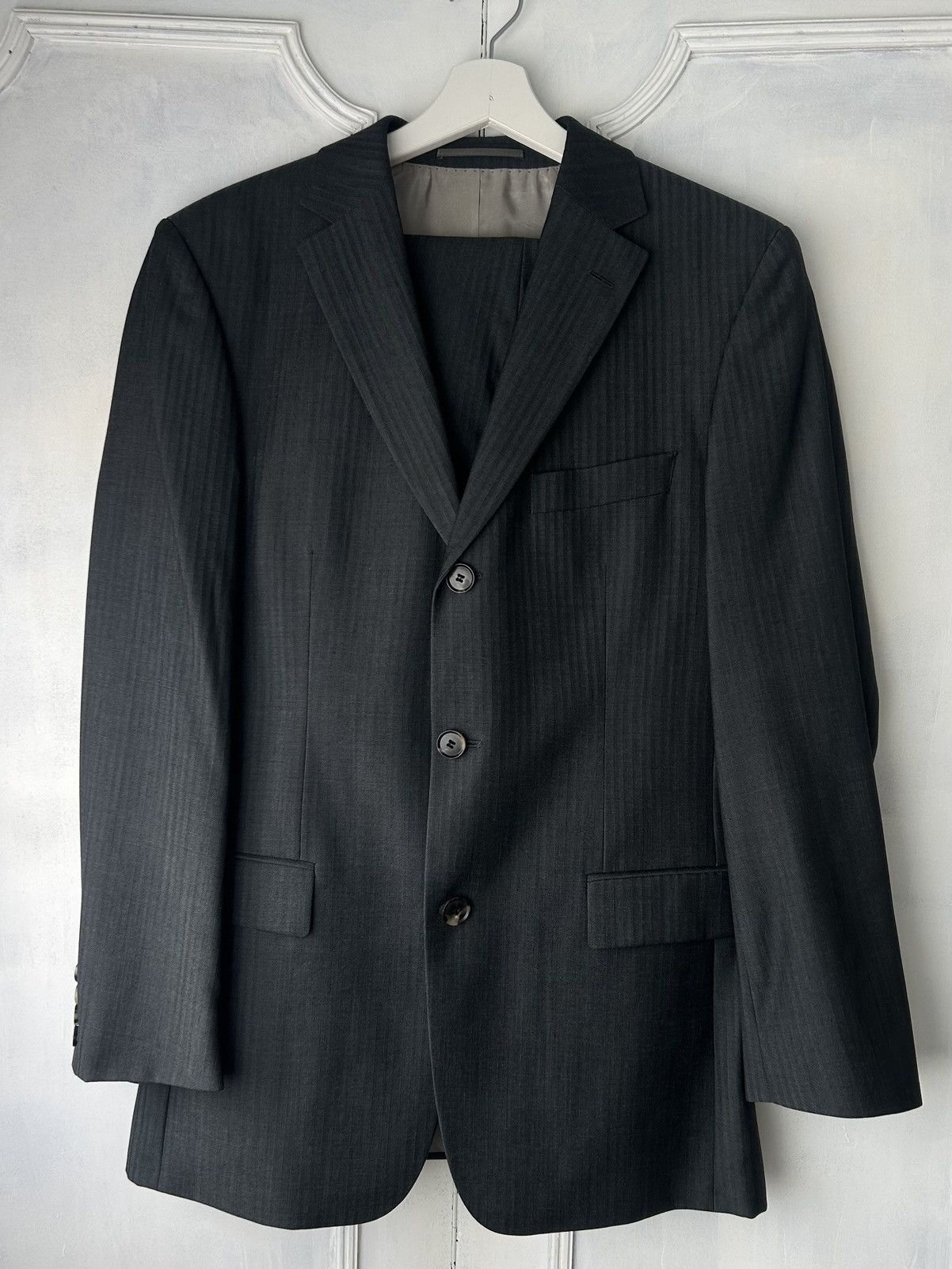 Hugo Boss Hugo Boss Wool Suit Size 42R - 1 Thumbnail