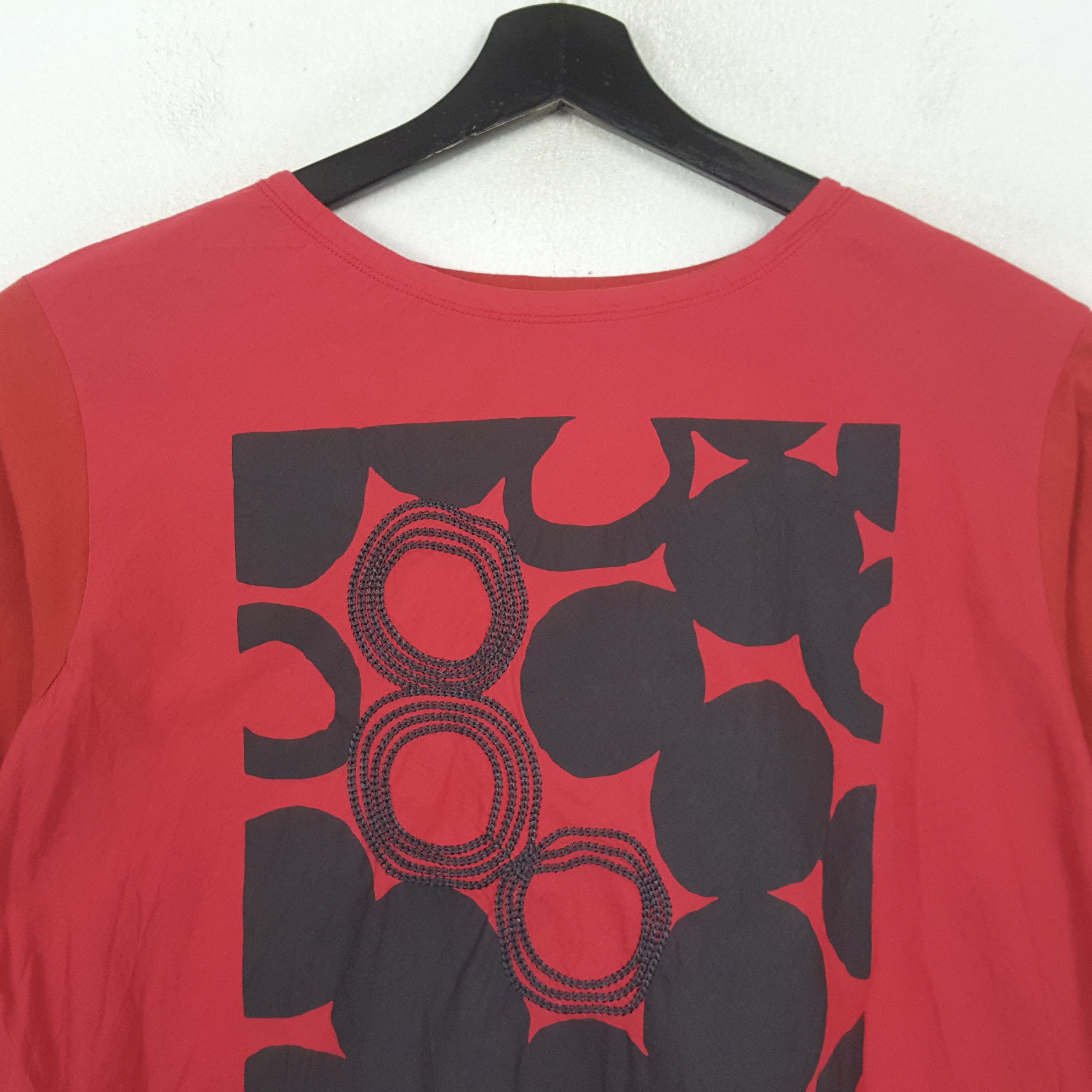 Yohji Yamamoto Ys For Living by Yohji Yamamoto Designer Tshirt RR14 Size M / US 6-8 / IT 42-44 - 2 Thumbnail