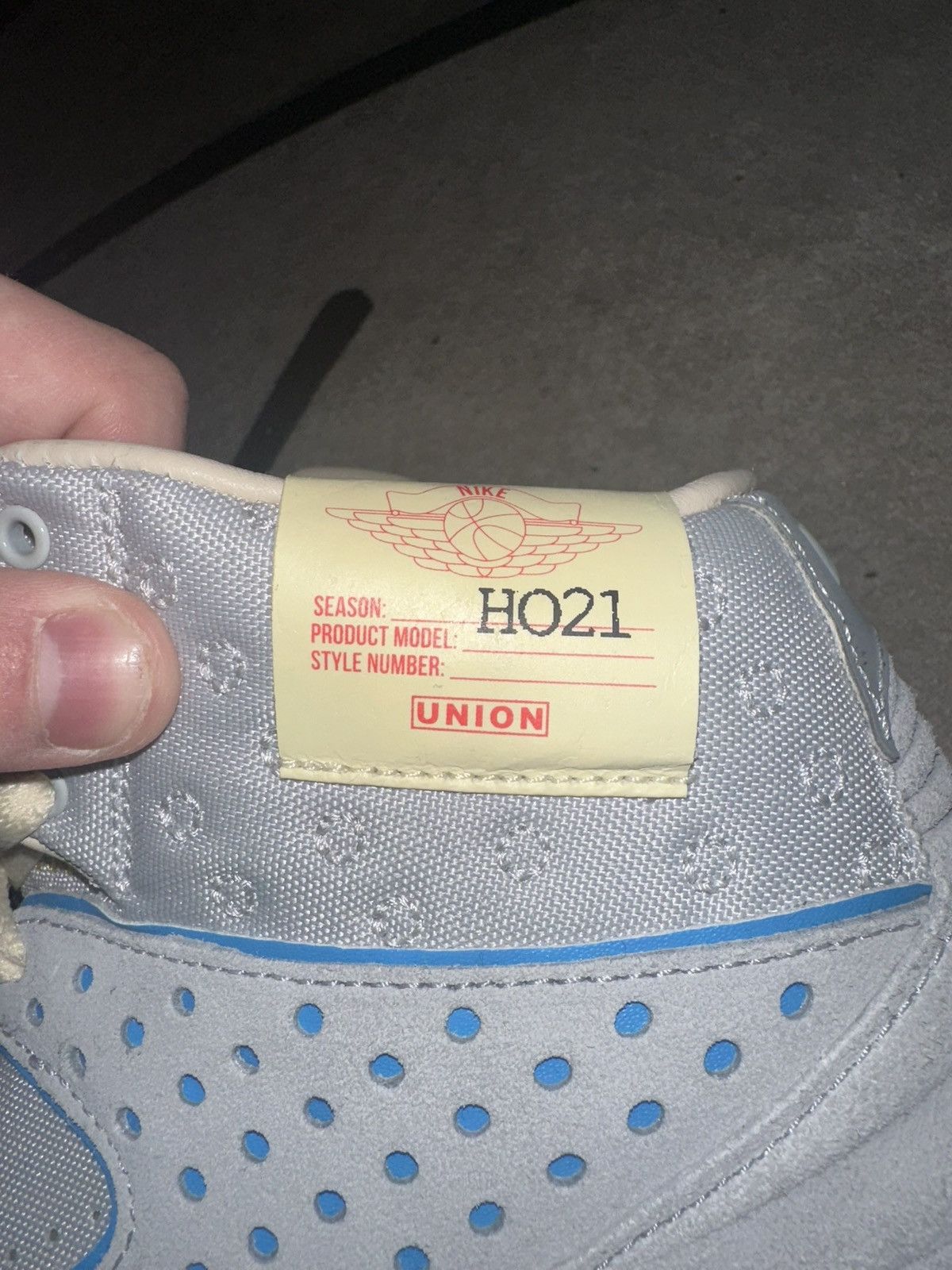 Jordan Brand × Union LA Jordan 2 Retro SP Union LA Grey Fog Size US 8.5 / EU 41-42 - 8 Thumbnail