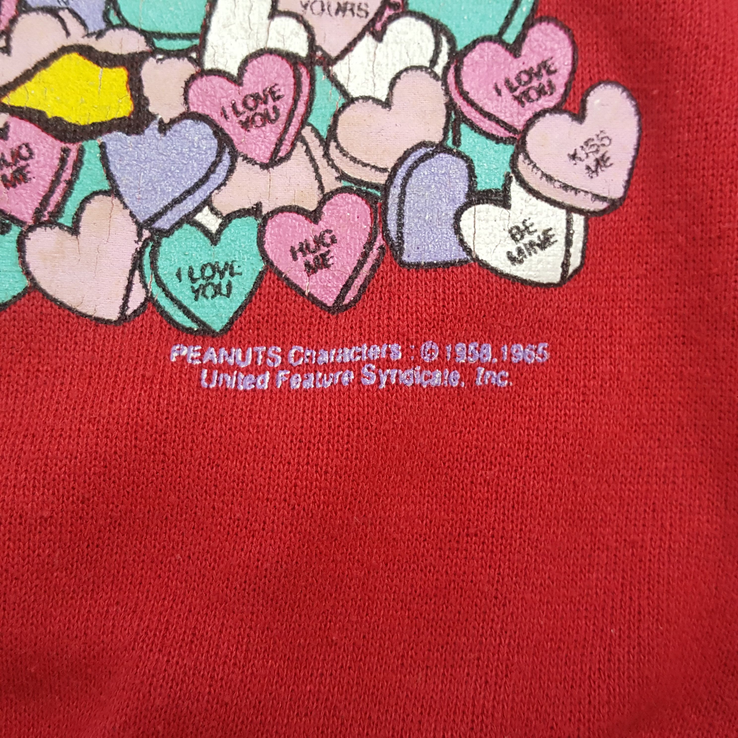 Tultex Snoopy Cartoon Vintage Sweatshirt RR5 Size US S / EU 44-46 / 1 - 8 Thumbnail