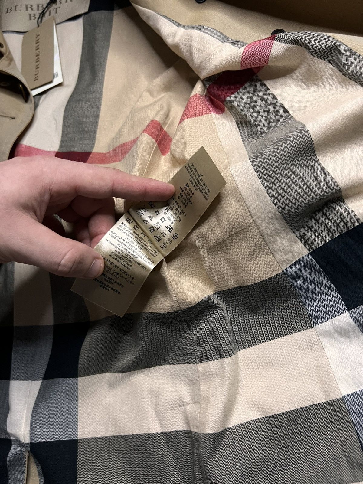 Burberry New trench coat Burberry Brit Size L / US 10 / IT 46 - 10 Thumbnail