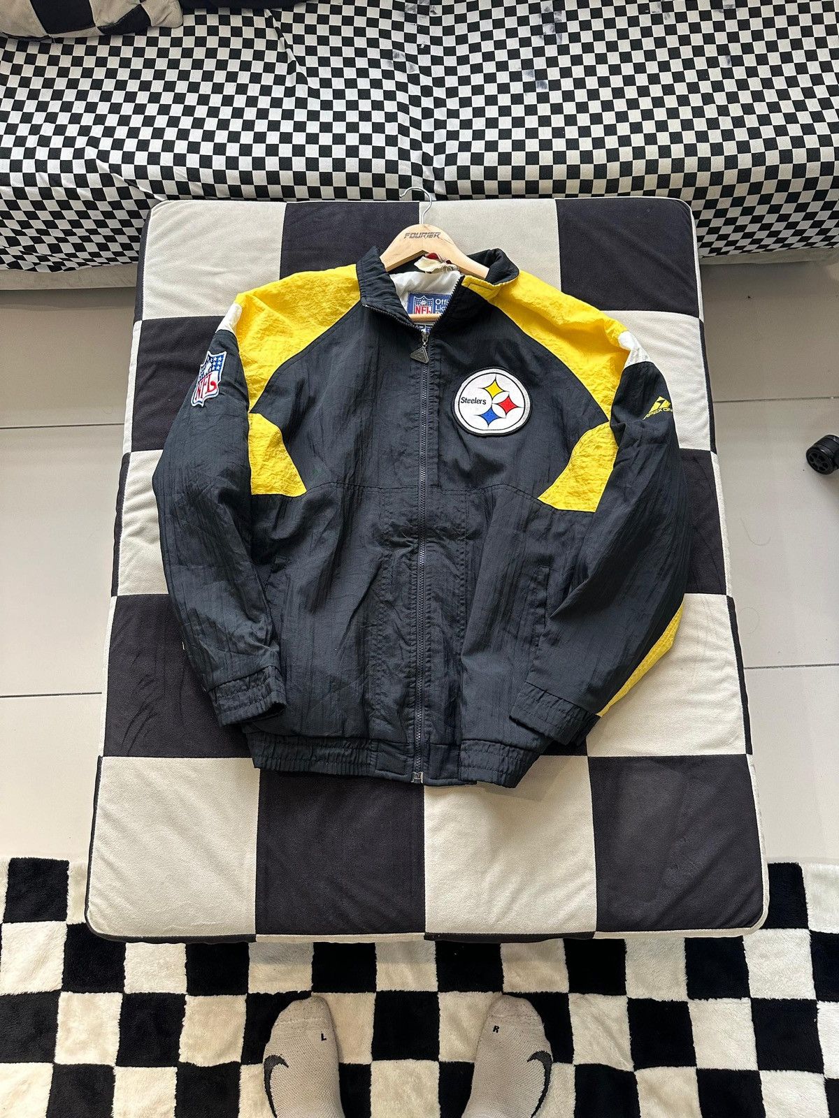 Apex One × NFL × Vintage VINTAGE APEX ONE STEELERS JACKET Size US XL / EU 56 / 4 - 3 Thumbnail